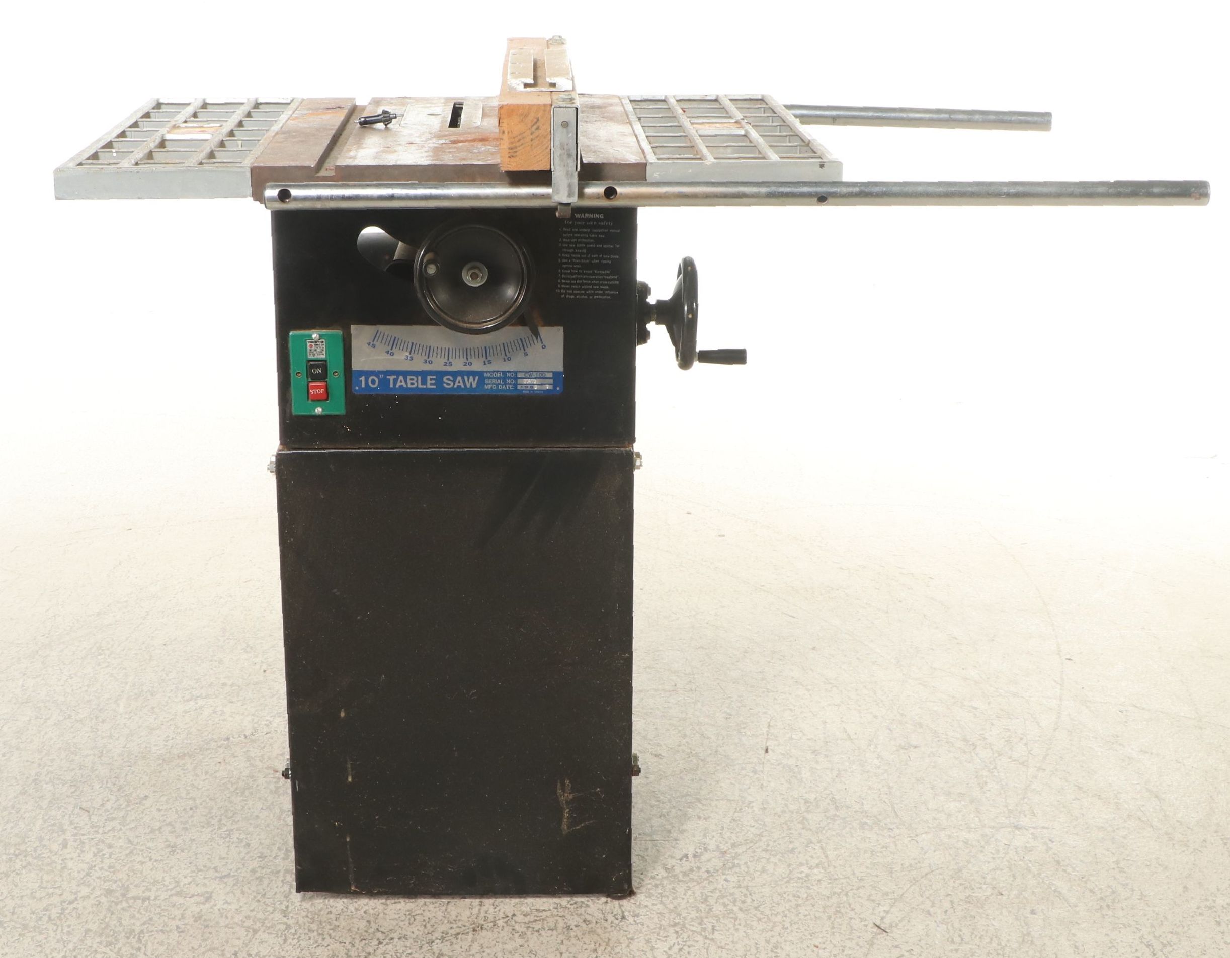 Menard's 10" Table Saw