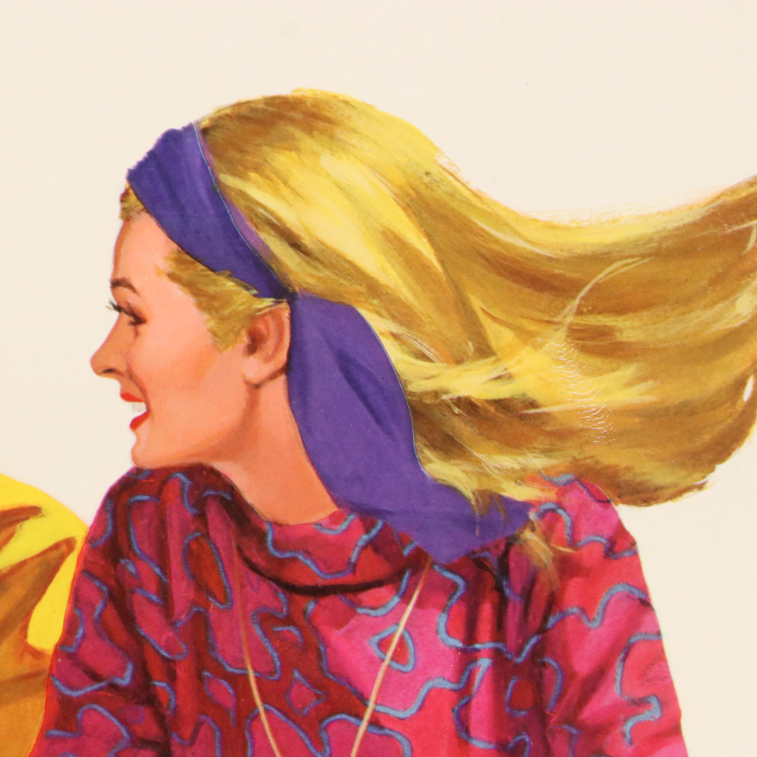 C. Schmidt & Sons Brewing Co. Advertising Offset Lithograph, 20th Century