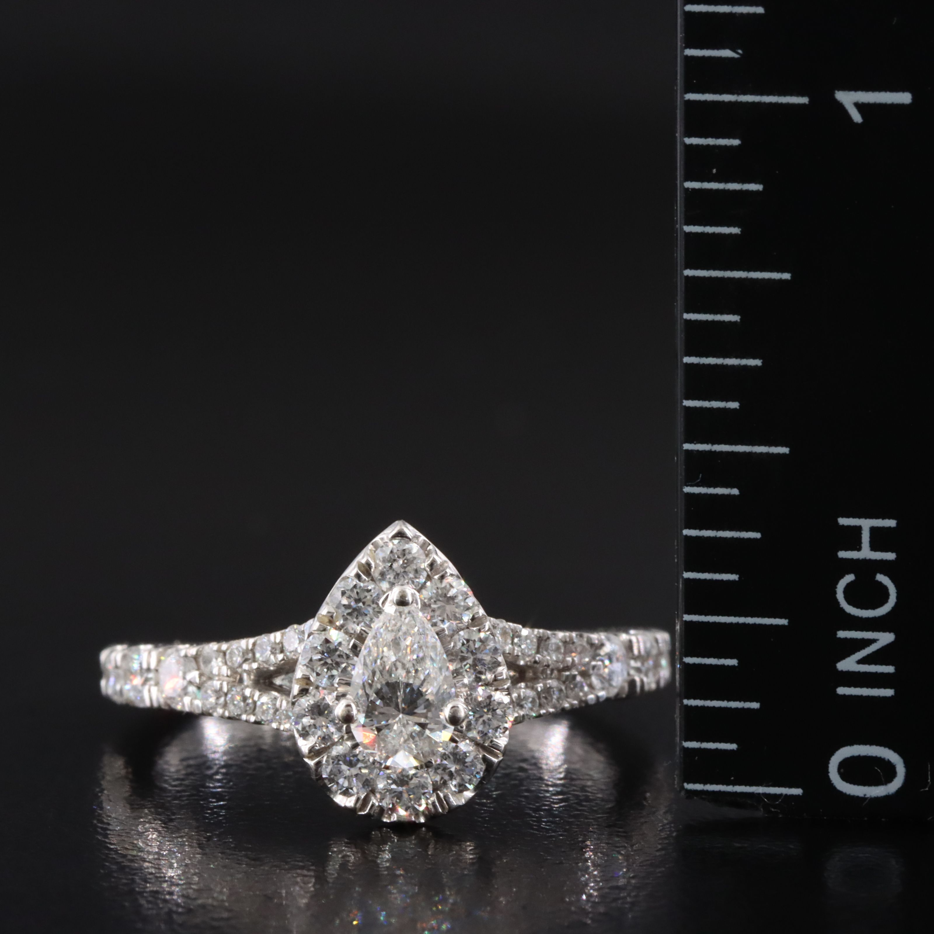 14K 1.08 CTW Lab Grown Diamond Ring