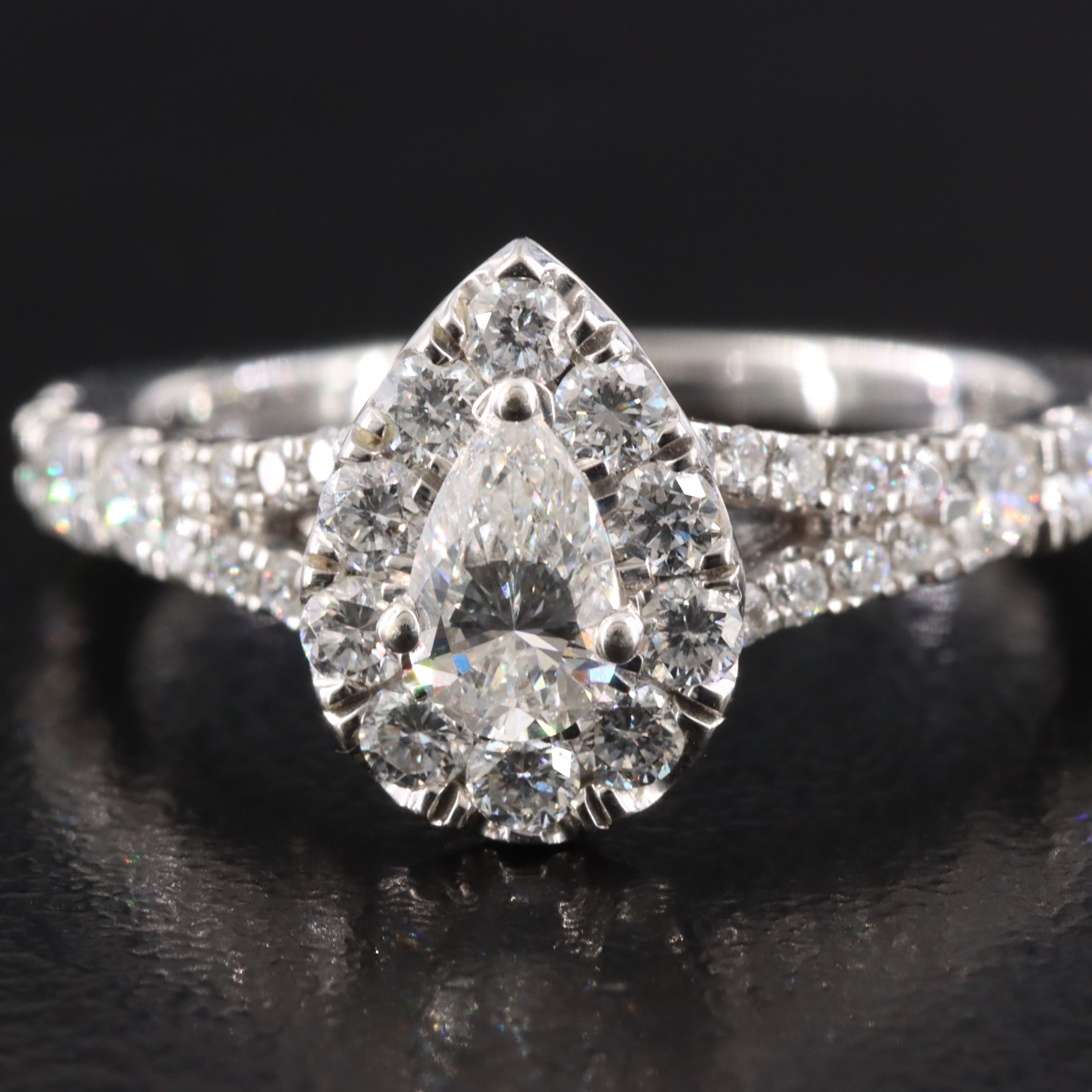 14K 1.08 CTW Lab Grown Diamond Ring