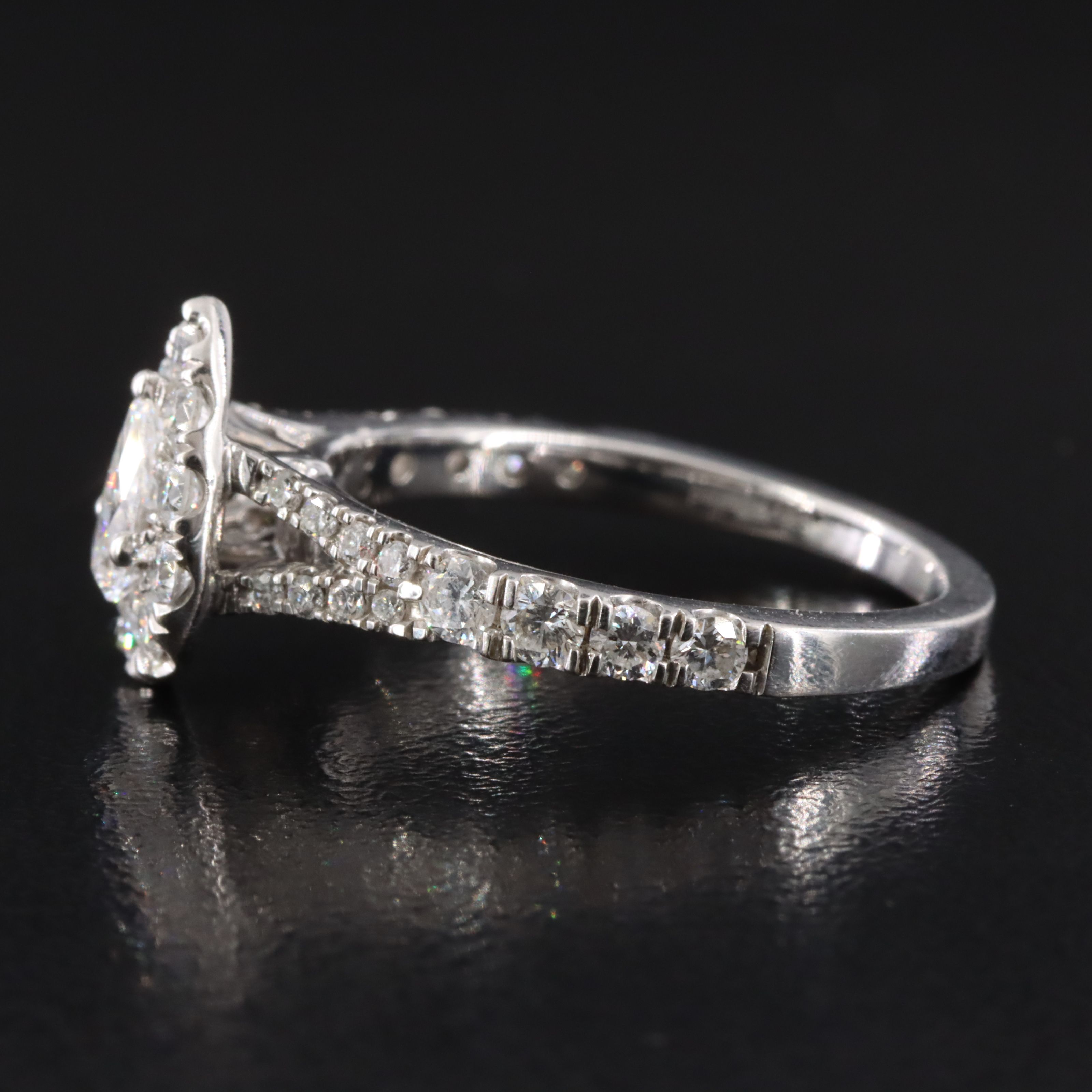 14K 1.08 CTW Lab Grown Diamond Ring