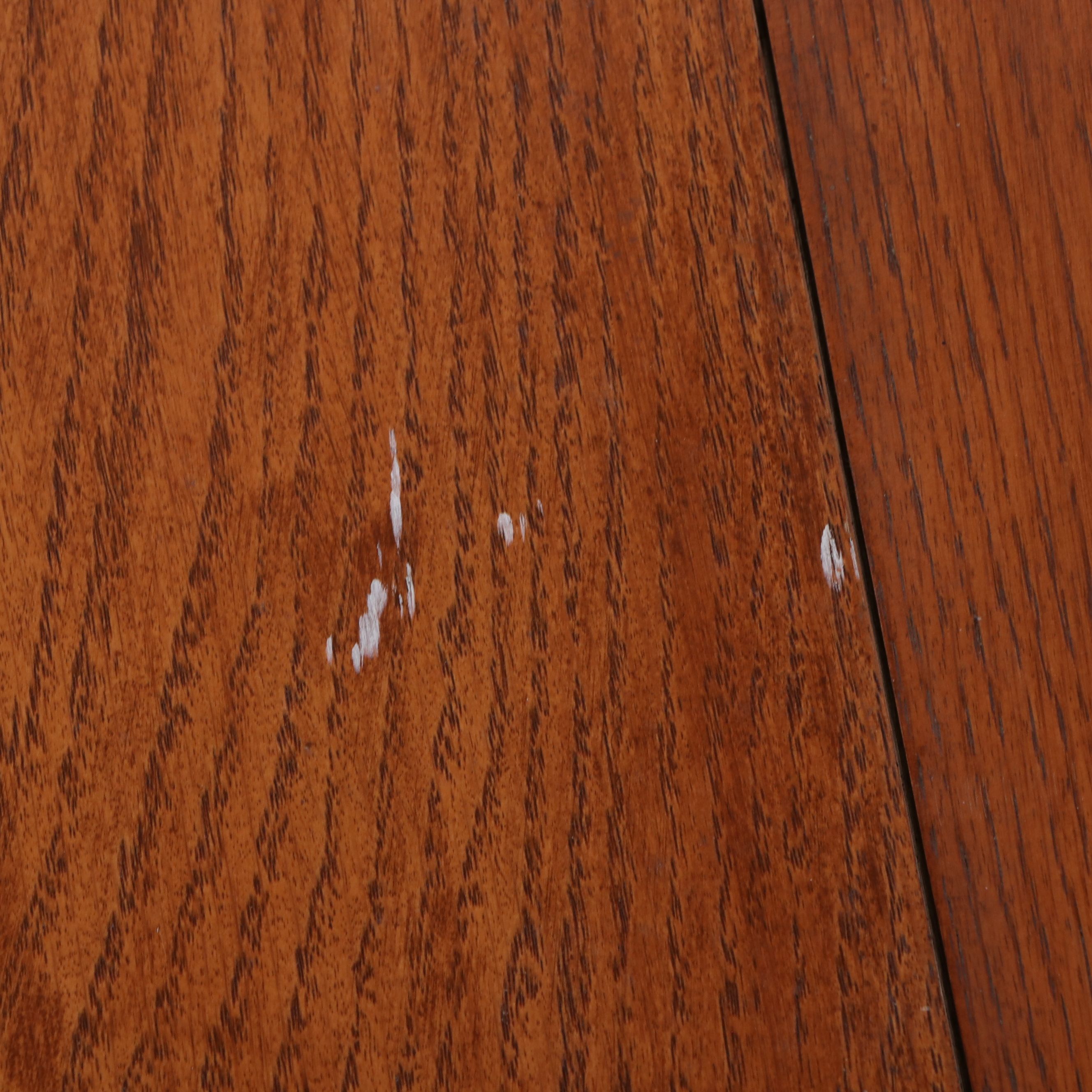 Vintage Handcrafted Frank Lutz Oak Drop-Leaf Table, 1992