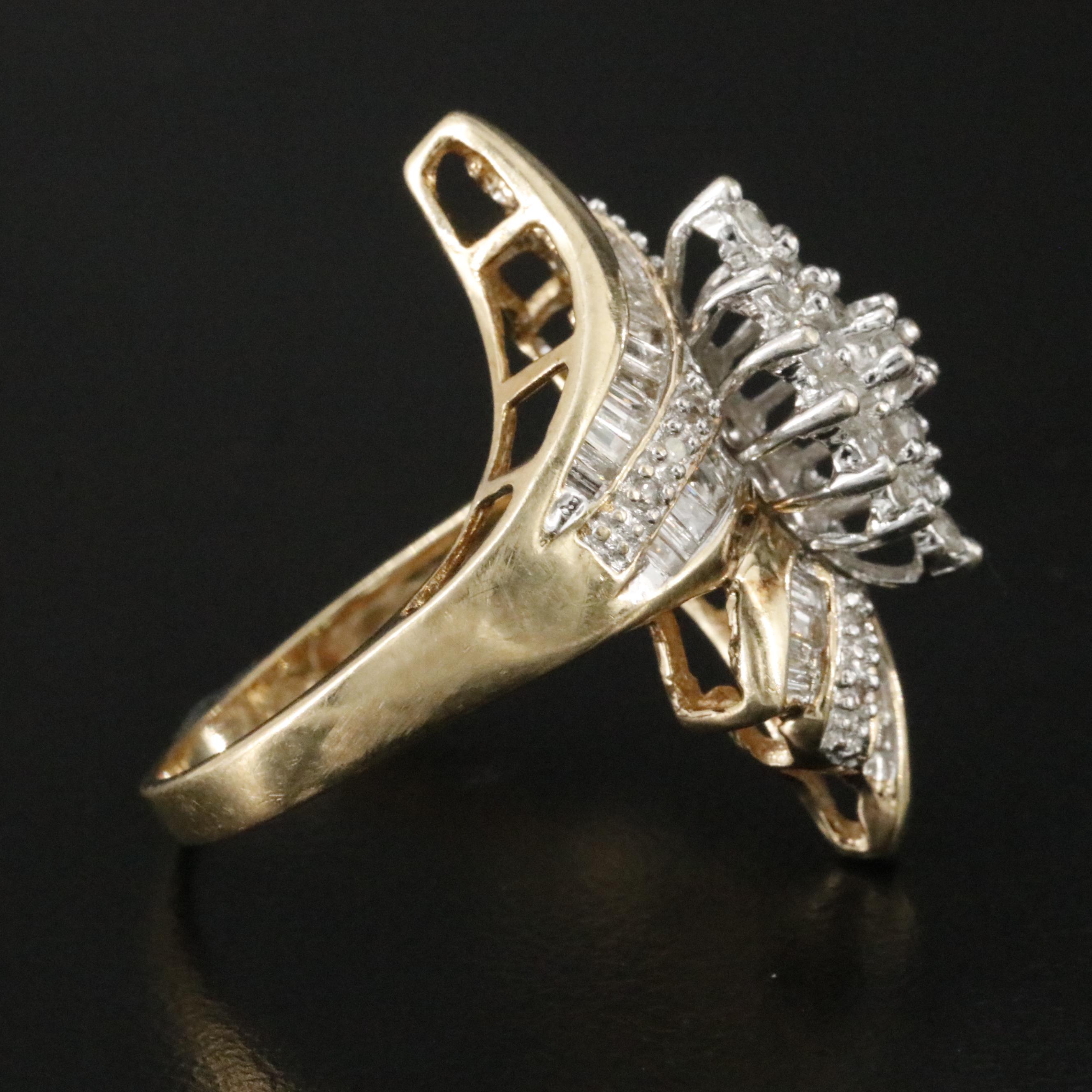 10K 1.09 CTW Diamond Ring