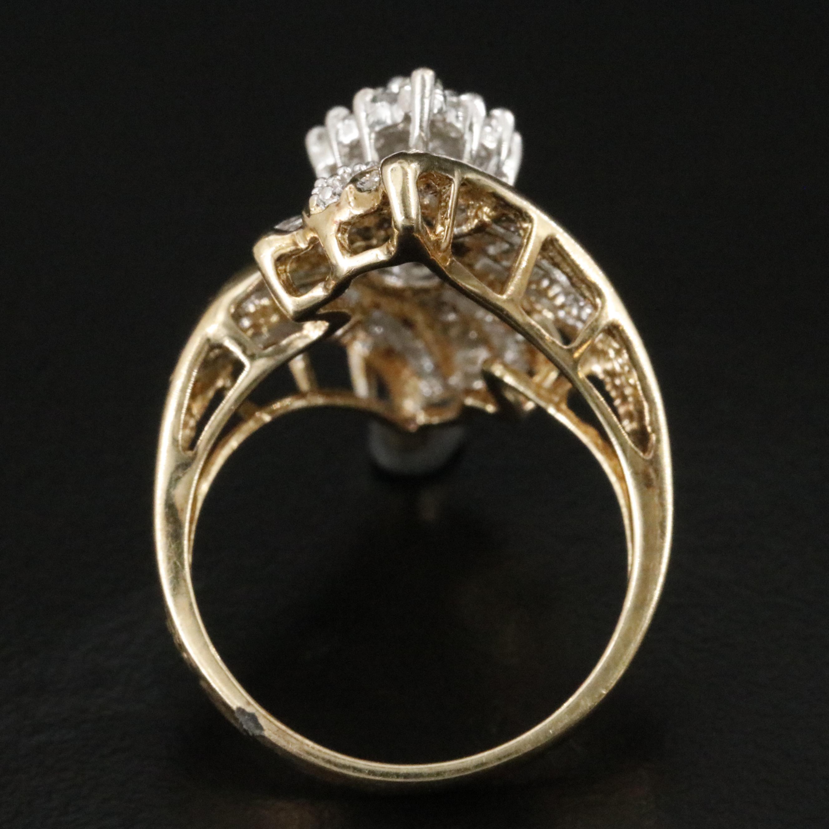 10K 1.09 CTW Diamond Ring