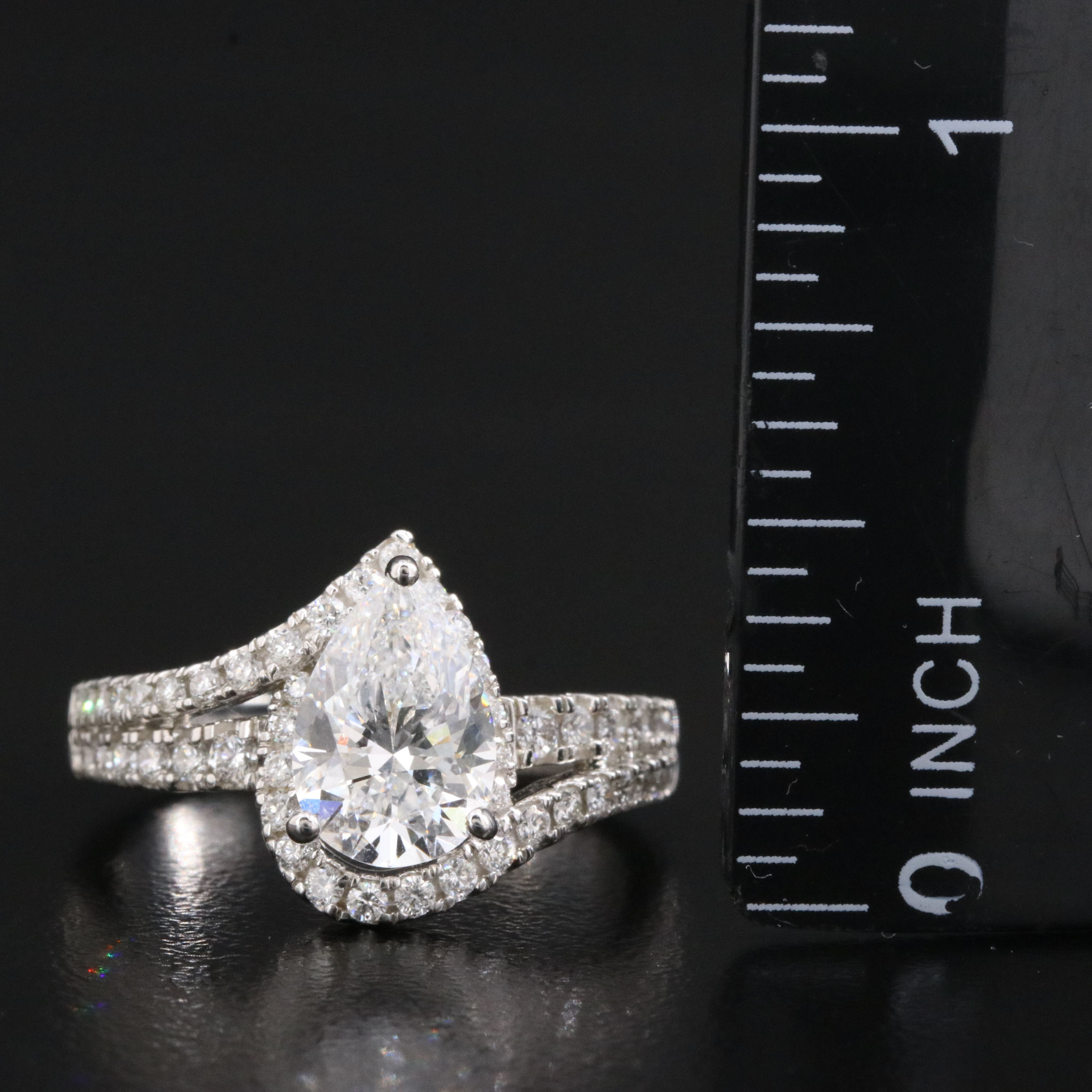 14K 2.16 CTW Lab Grown Diamond Ring