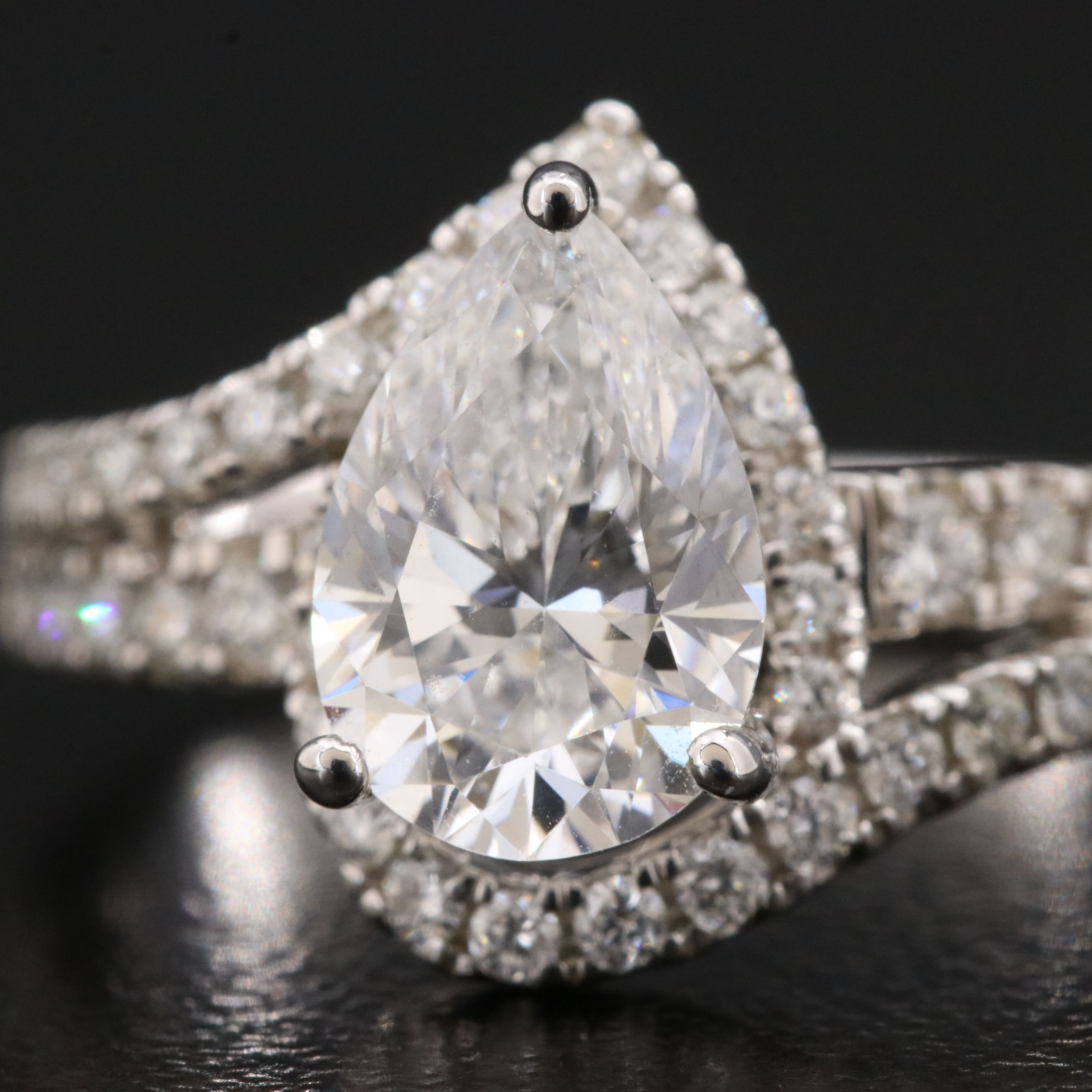 14K 2.16 CTW Lab Grown Diamond Ring