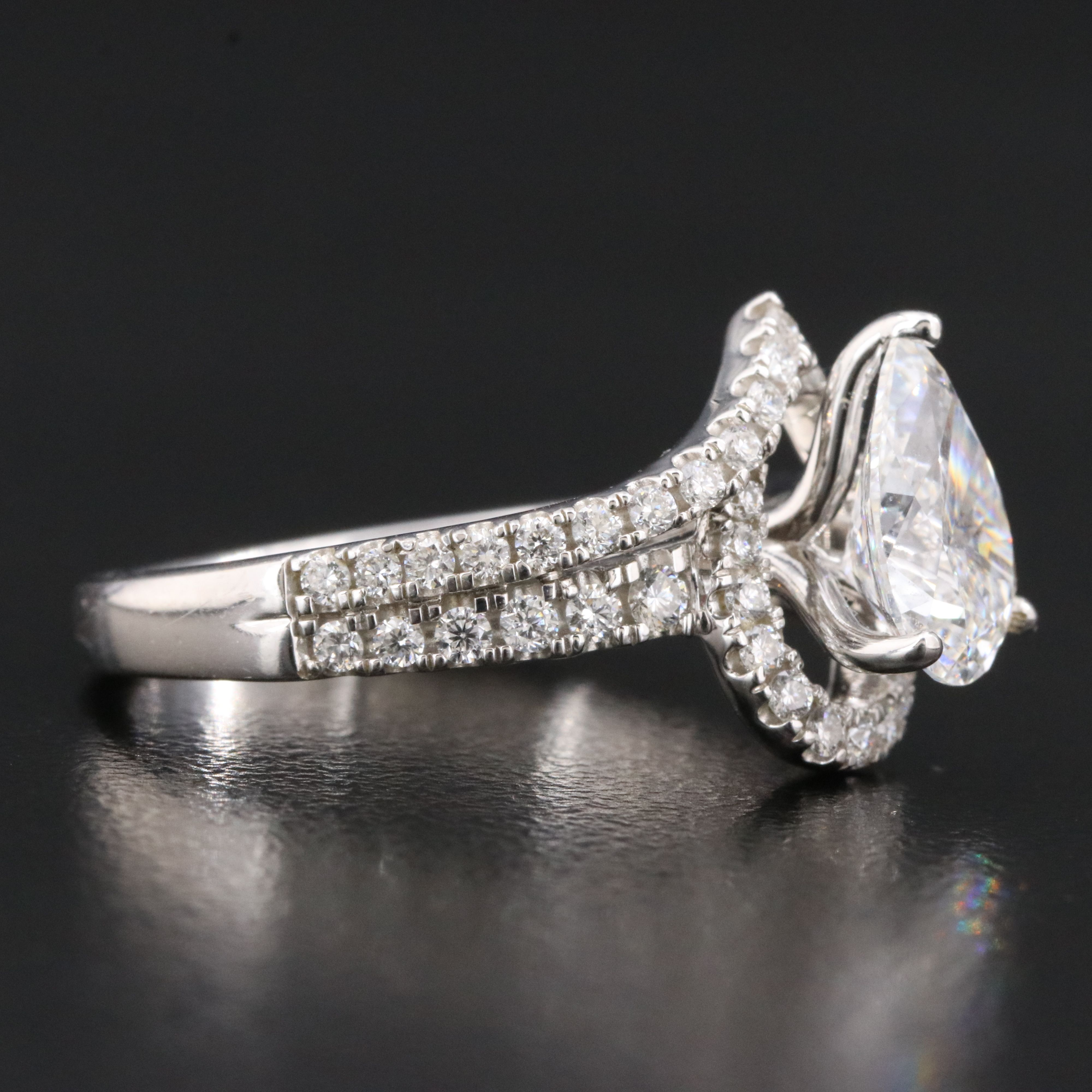 14K 2.16 CTW Lab Grown Diamond Ring
