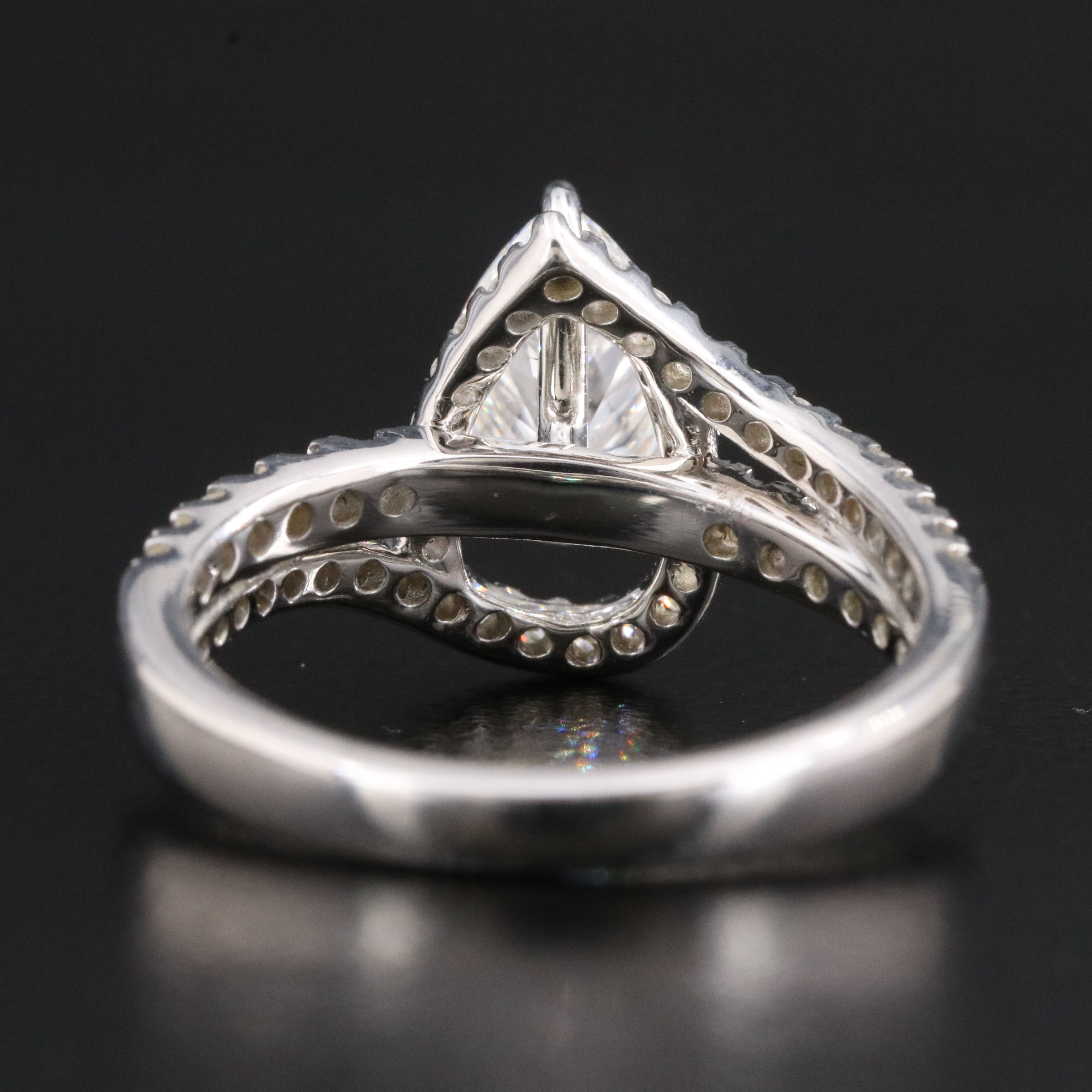 14K 2.16 CTW Lab Grown Diamond Ring