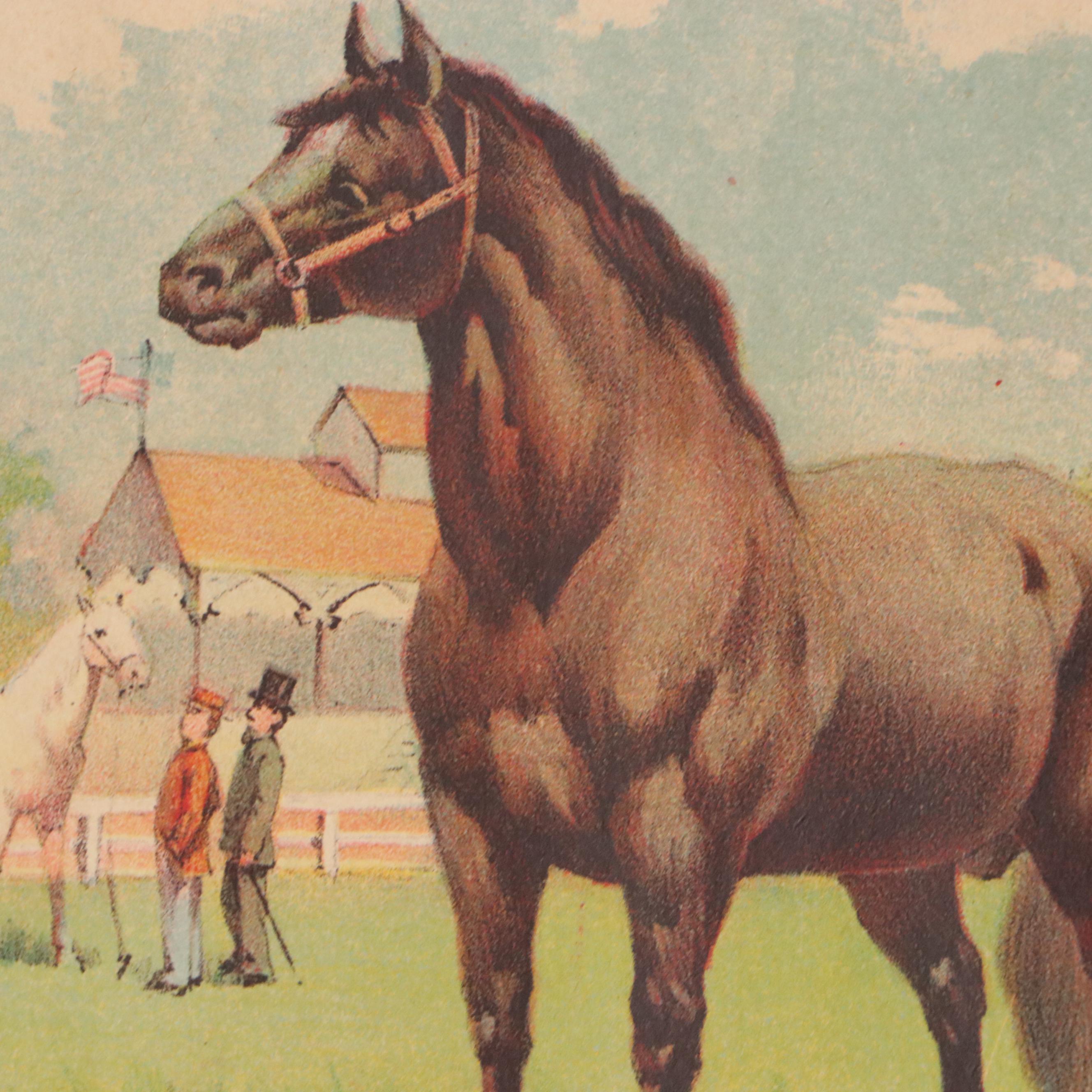 The Donaldson Lithographing Co. Chromolithograph of Fruit Still Life, 1893