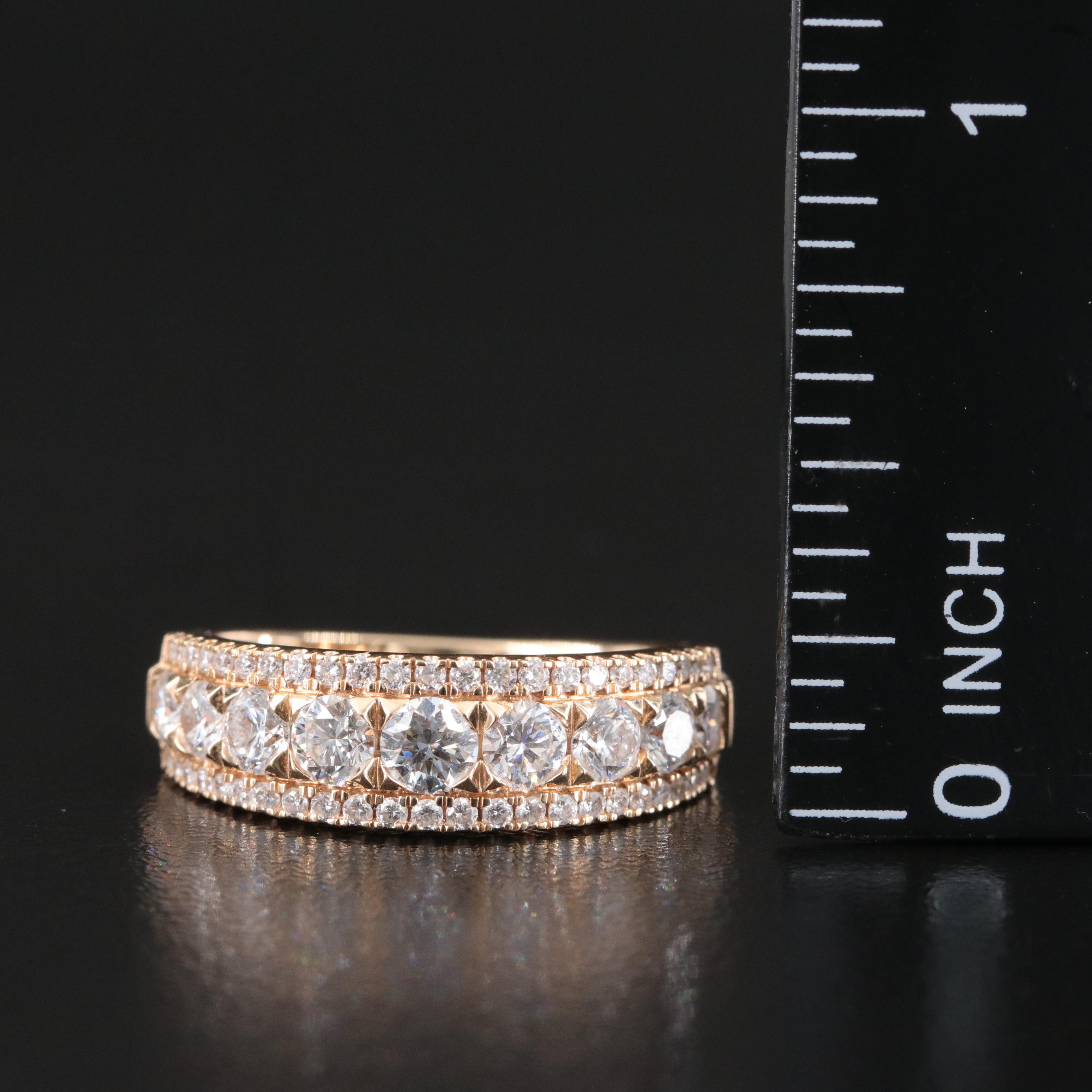 14K 1.25 CTW Lab Grown Diamond Ring