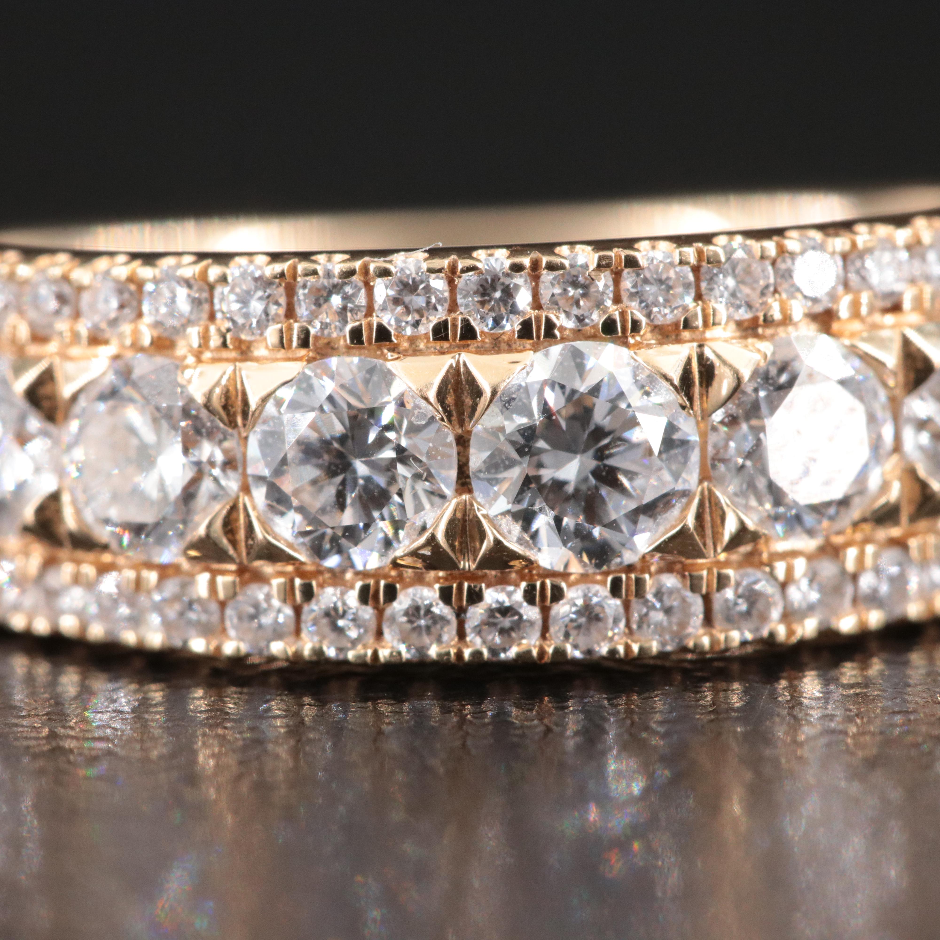 14K 1.25 CTW Lab Grown Diamond Ring