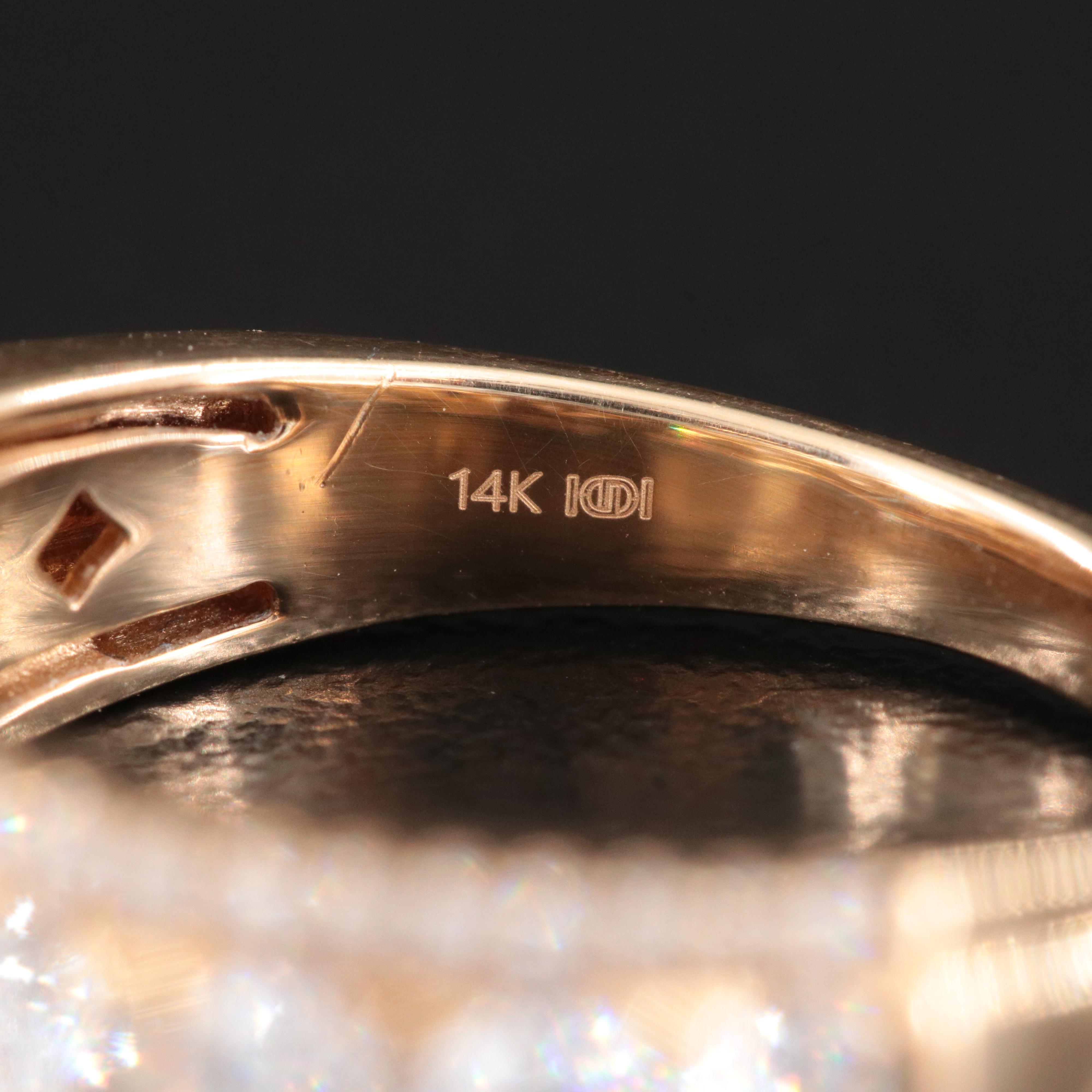 14K 1.25 CTW Lab Grown Diamond Ring