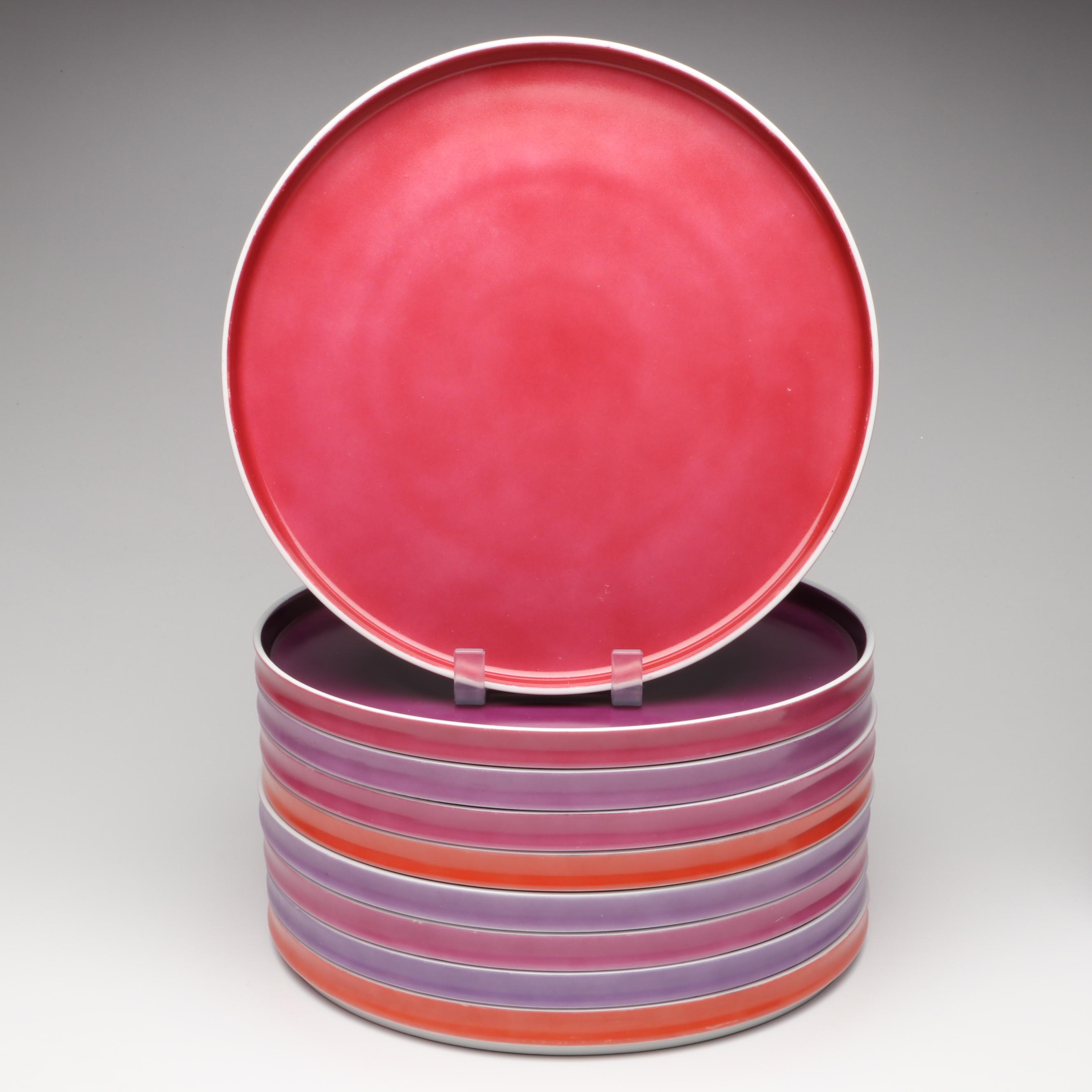 Block "Chromatics Red Lavender" Porcelain Dinnerware, 1971-1981