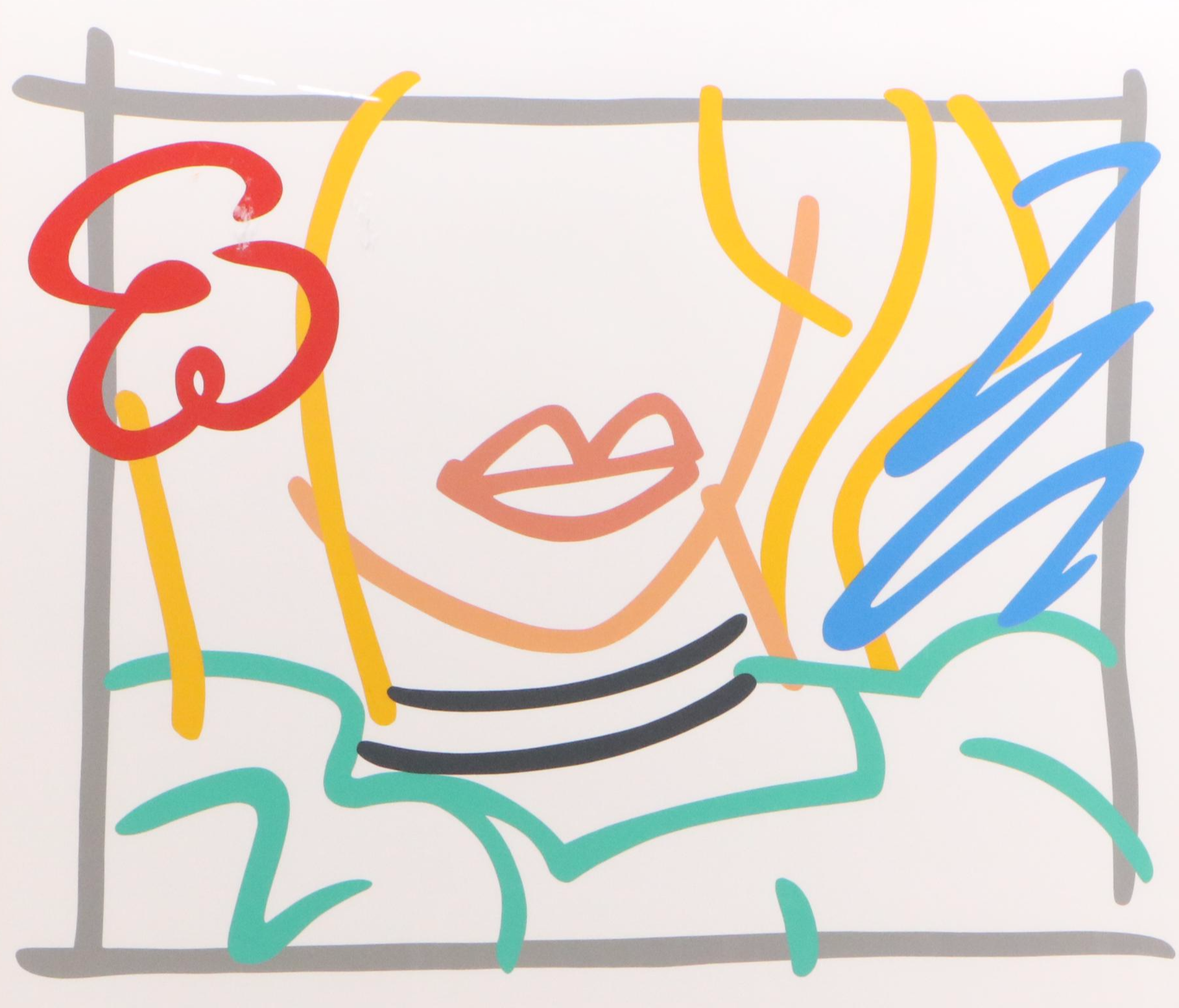 Tom Wesselmann Serigraph "Monica," 1985