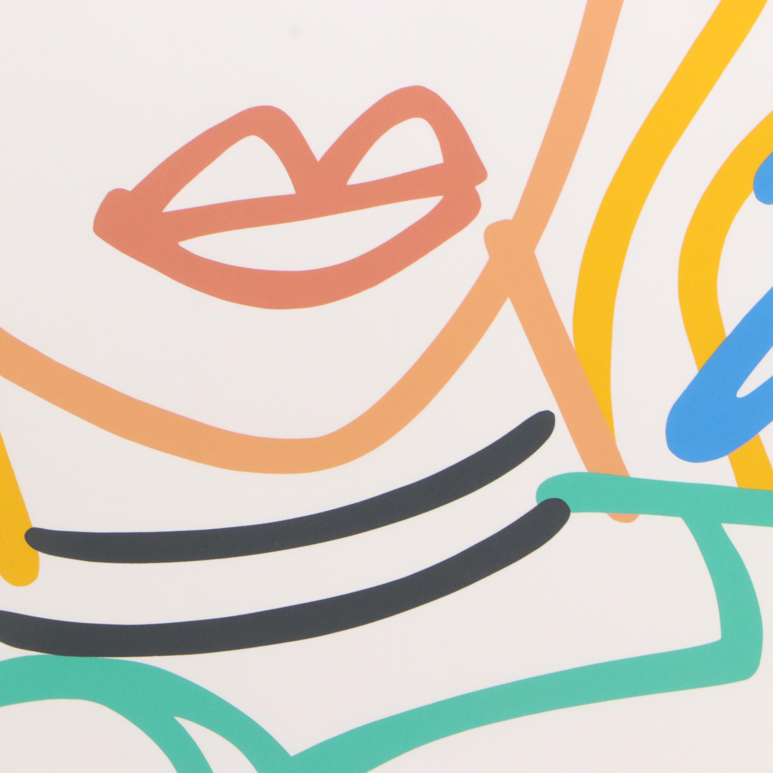 Tom Wesselmann Serigraph "Monica," 1985