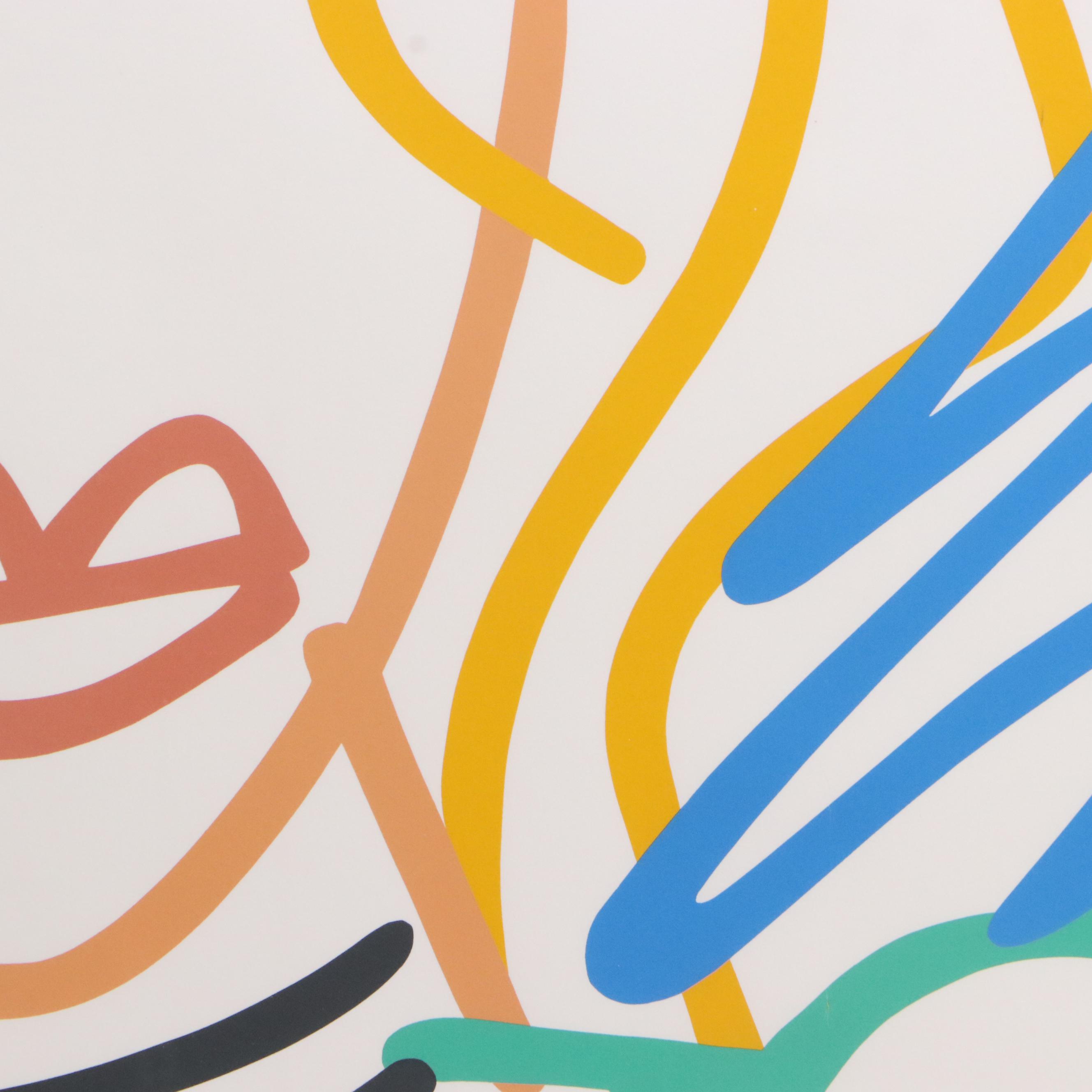 Tom Wesselmann Serigraph "Monica," 1985