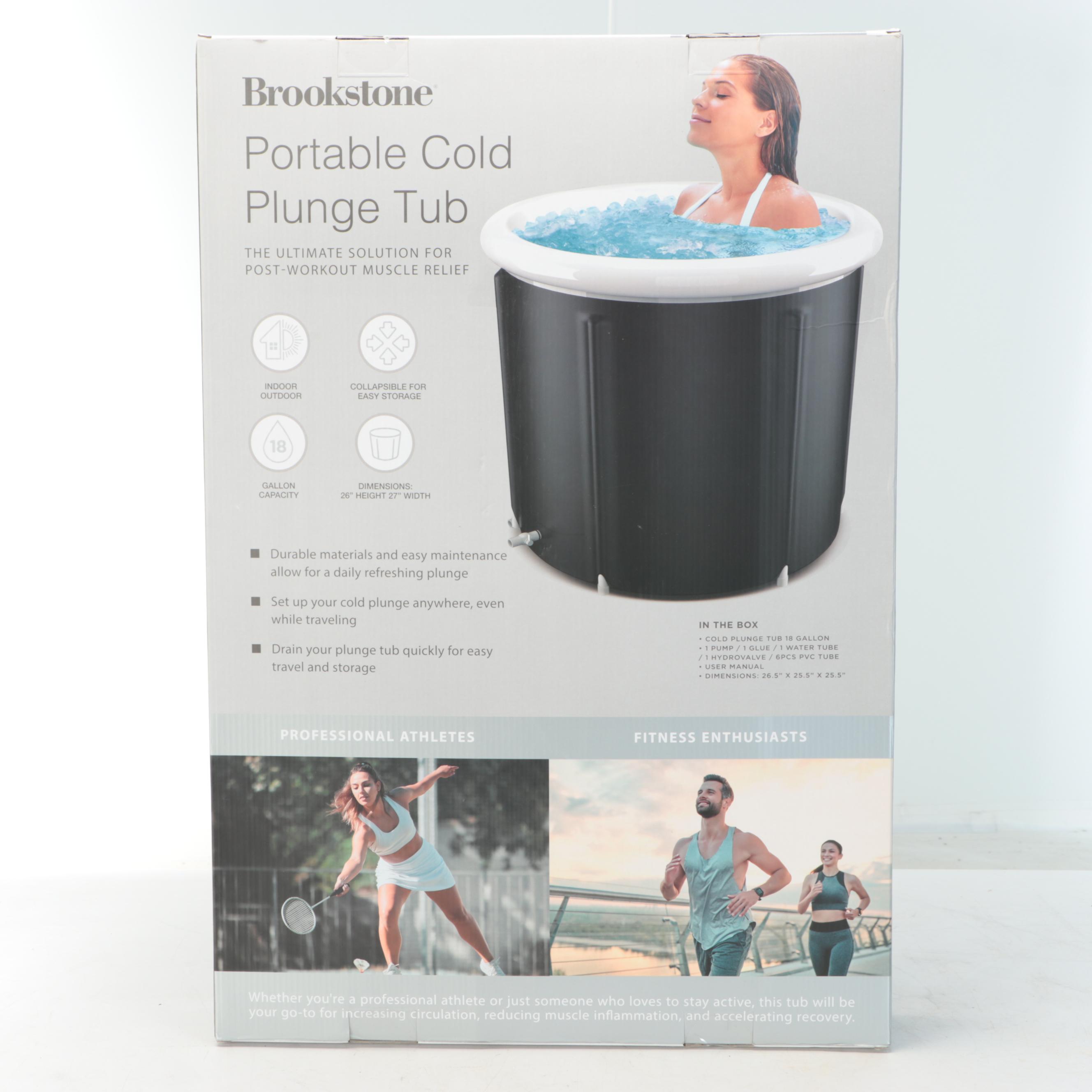 Brookstone Portable Cold Plunge Tub