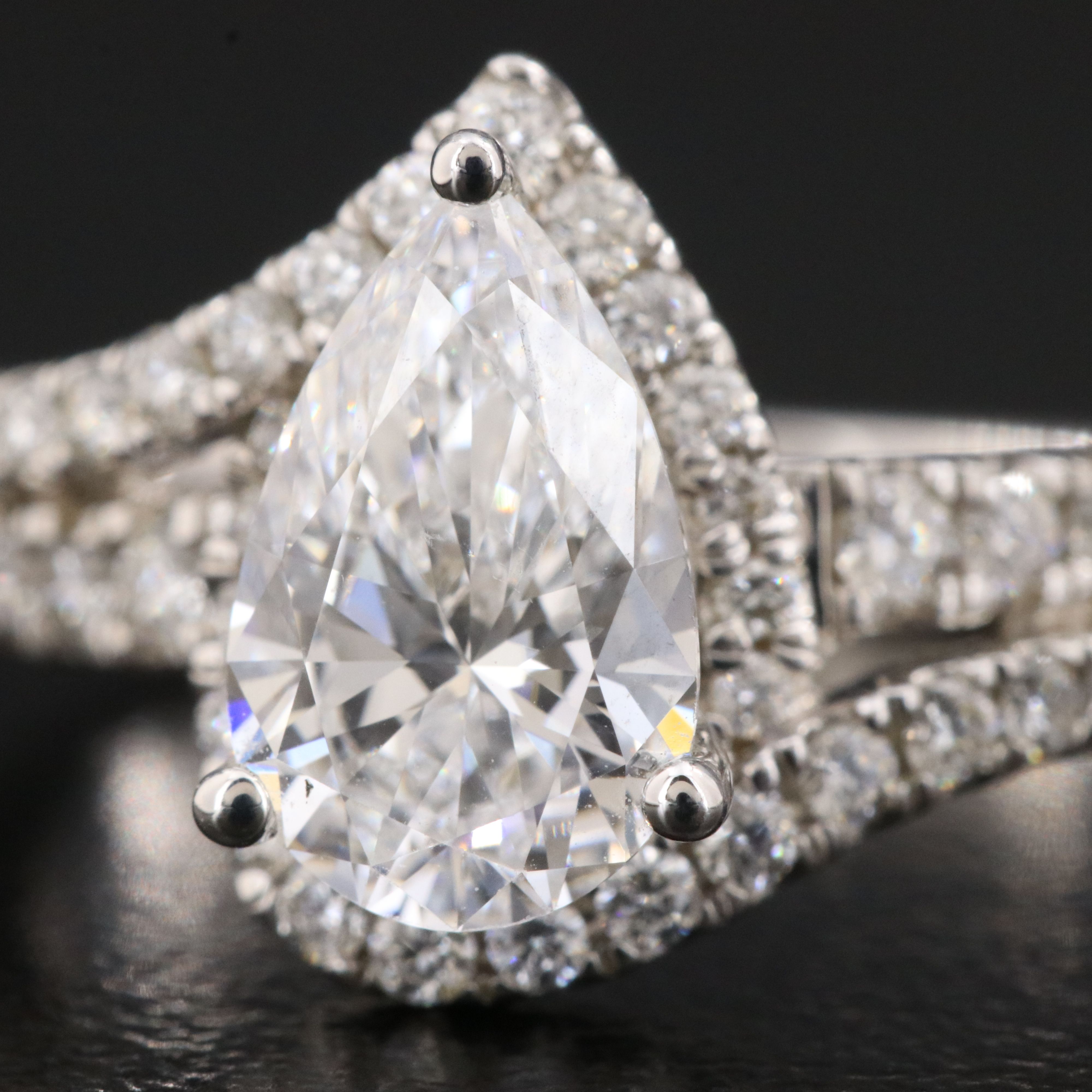 14K 2.08 CTW Lab Grown Diamond Ring