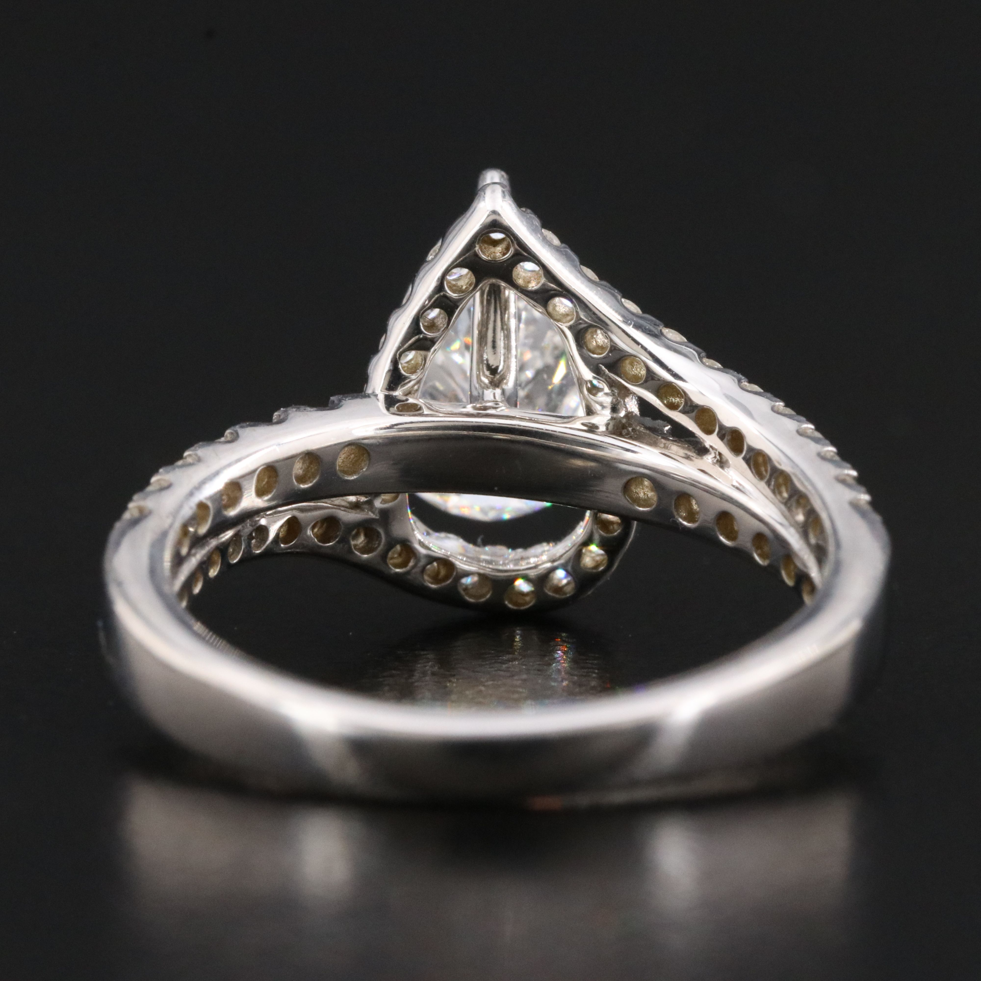 14K 2.08 CTW Lab Grown Diamond Ring