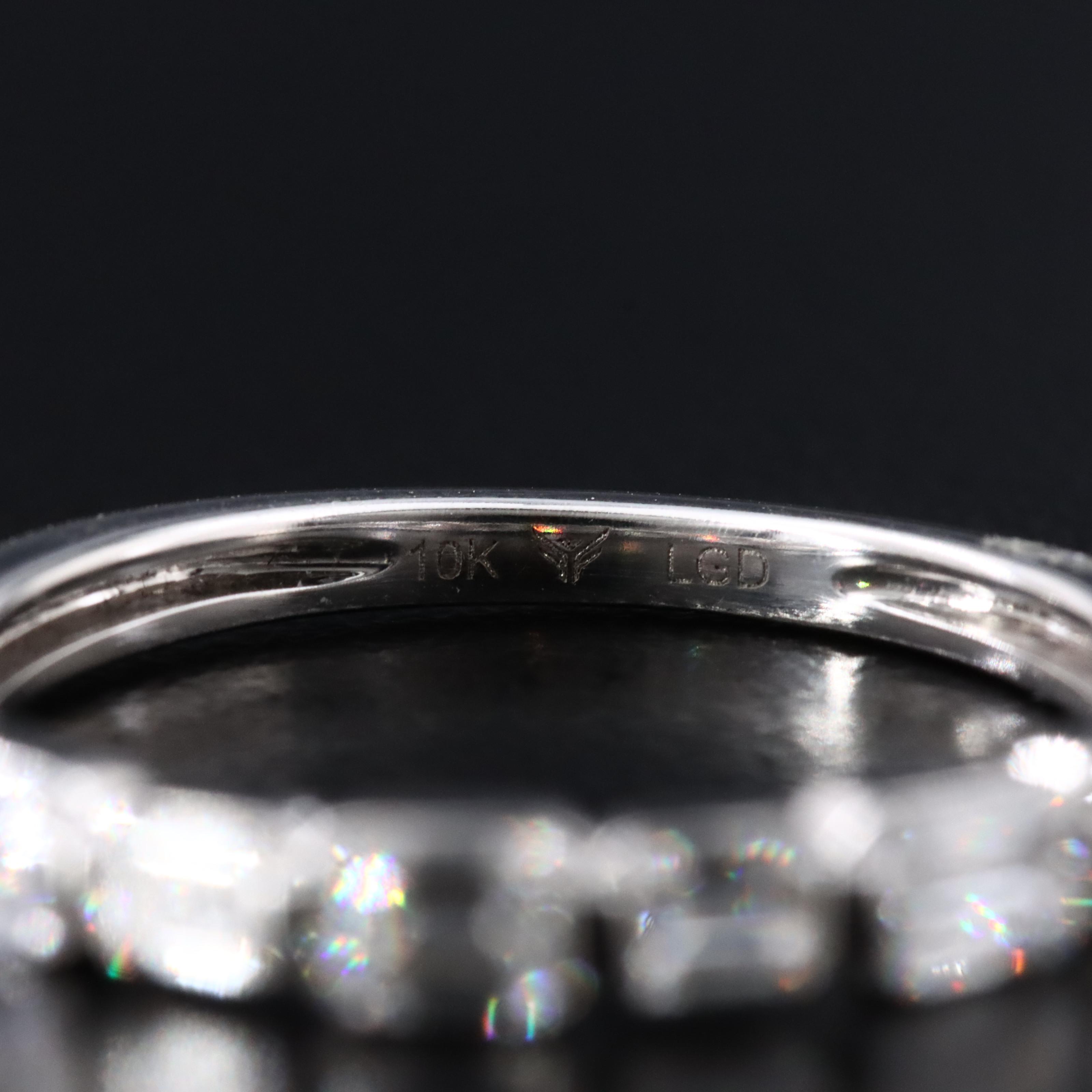 10K 0.96 CTW Lab Grown Diamond Ring