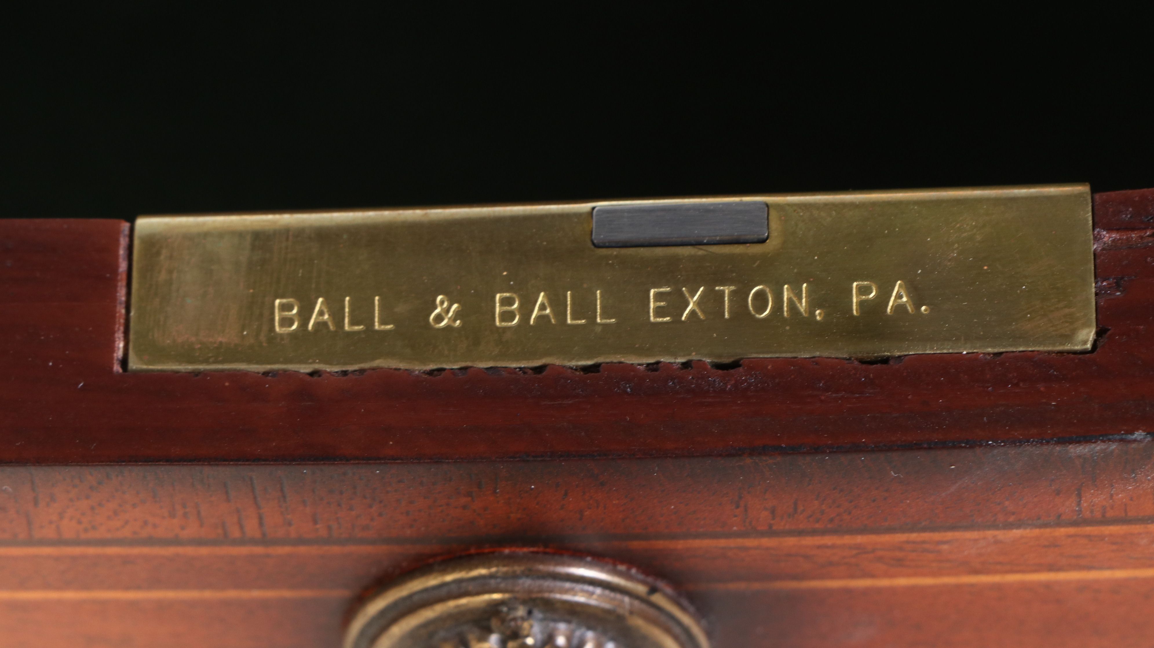 Baker Historic Charleston Hepplewhite Style Bow Front Sideboard