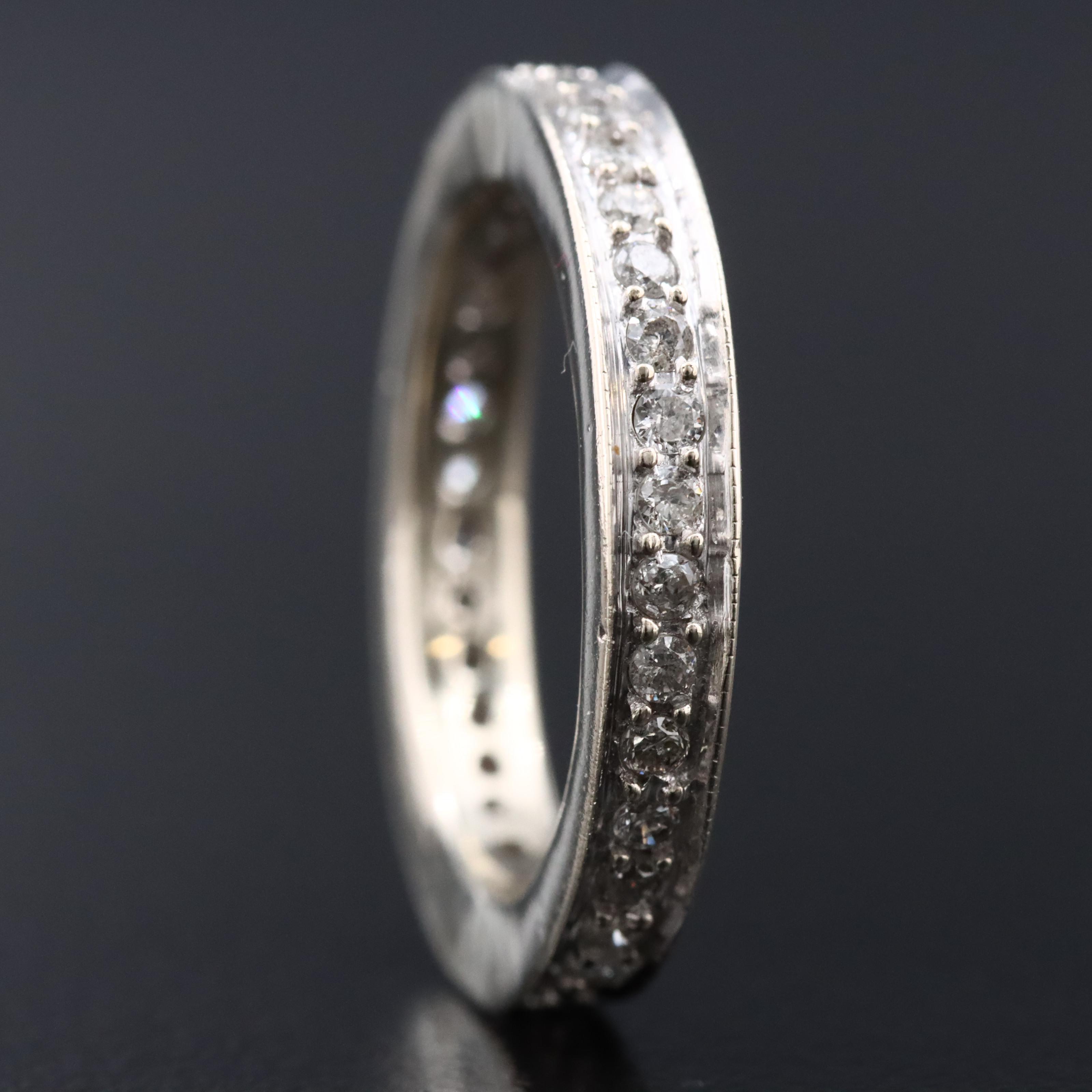 14K 0.57 CTW Diamond Eternity Ring
