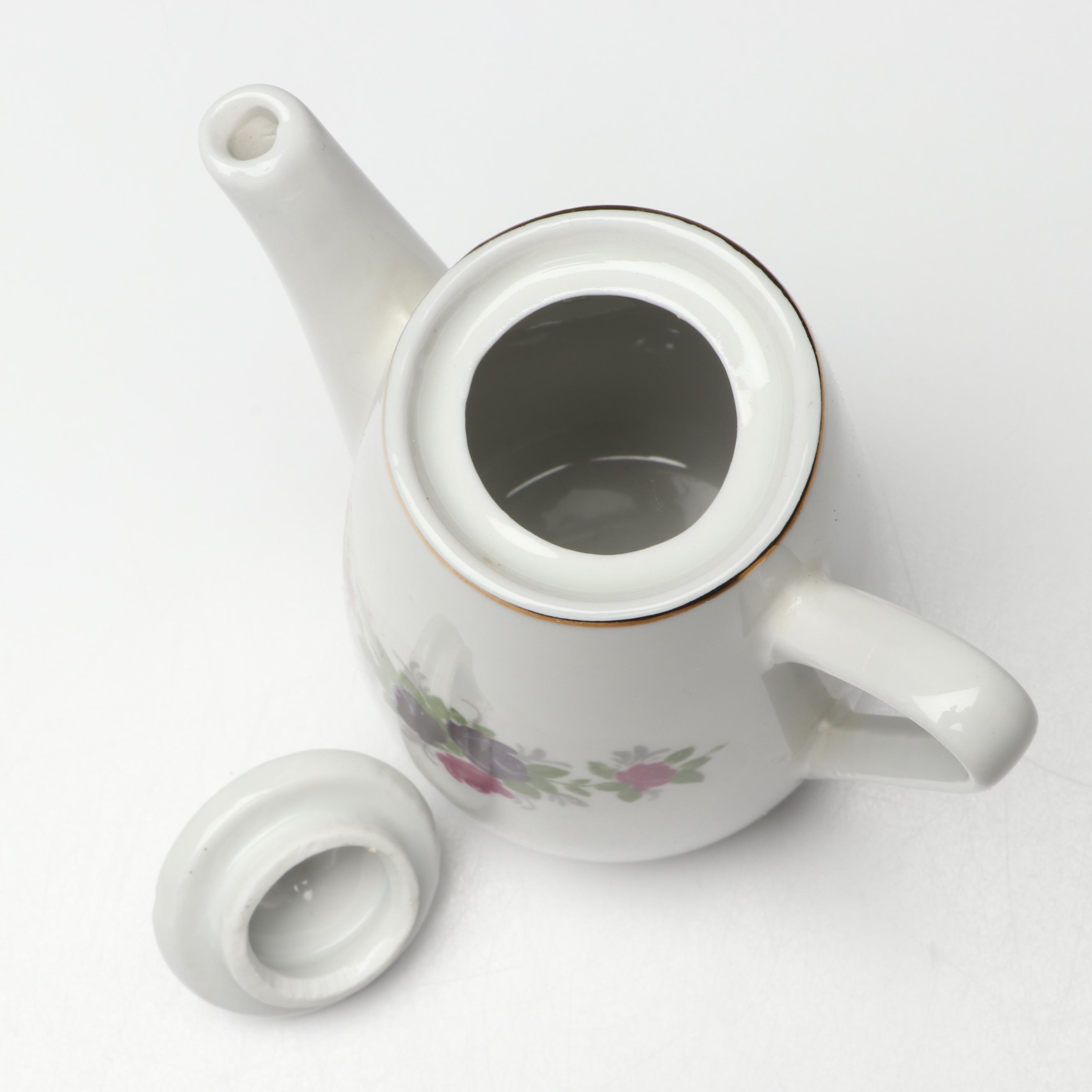 East German Porzellan Kinderservice Porcelain Toy Tea Set