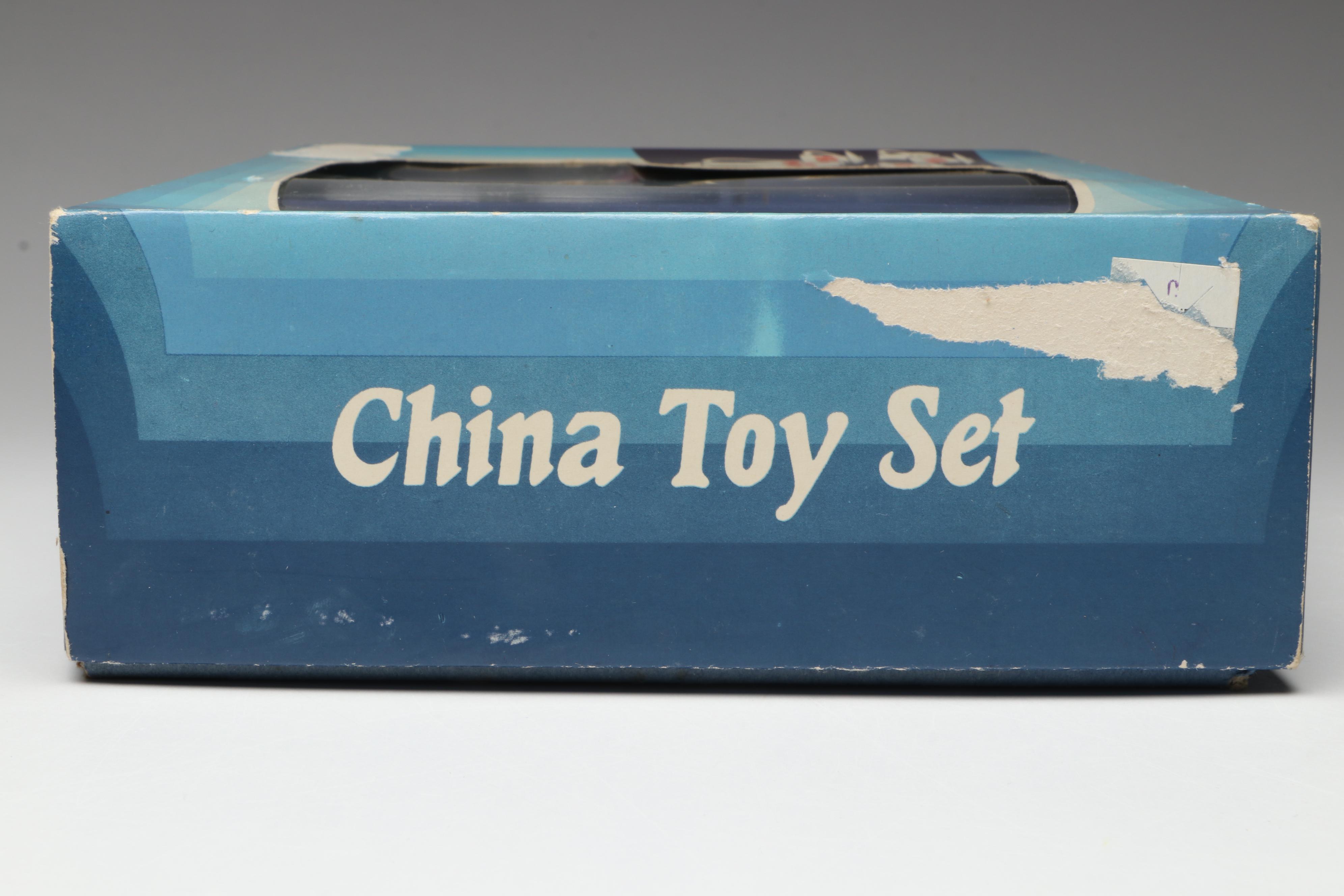 East German Porzellan Kinderservice Porcelain Toy Tea Set