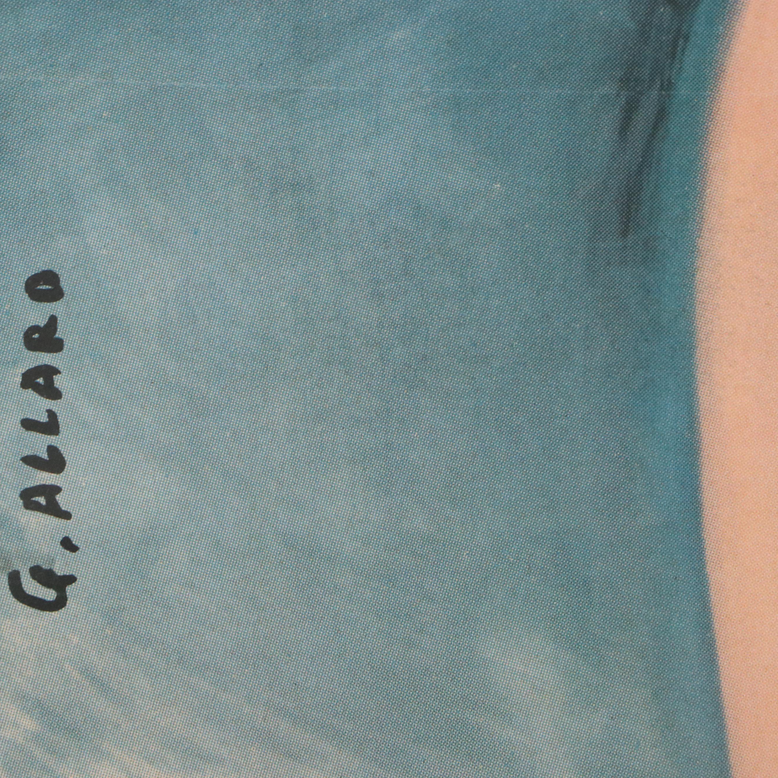 Brigitte Bardot Offset Lithograph Movie Poster After Georges Allard "Le Mépris"