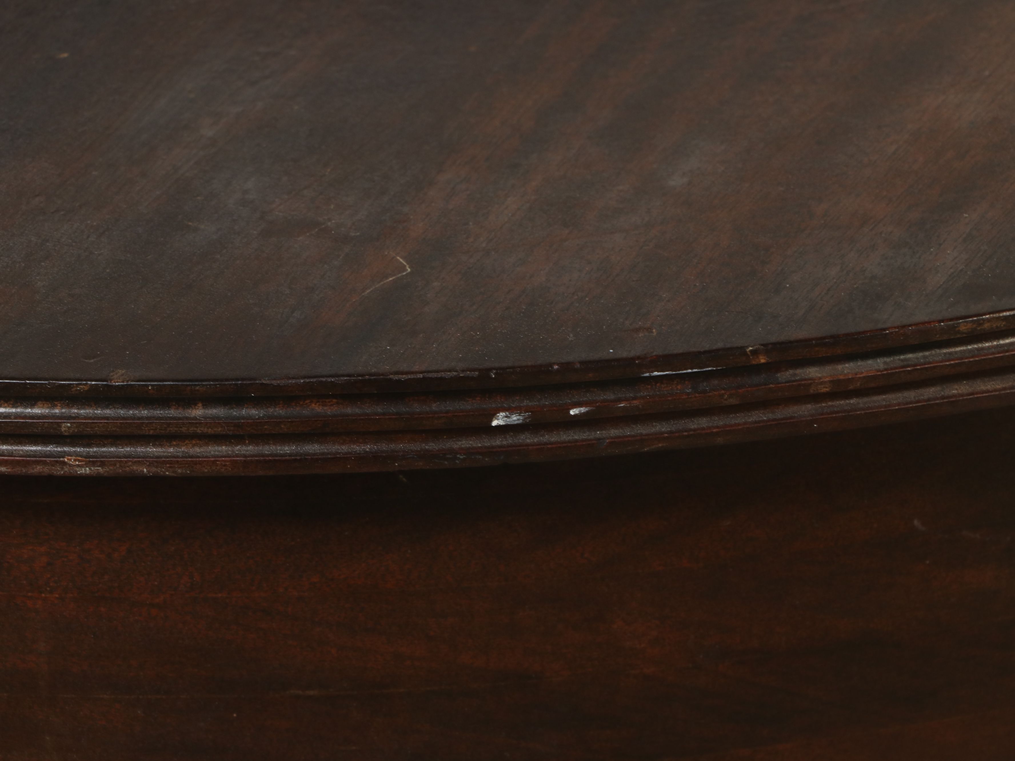 Frank E. Lutz Edwardian Style Mahogany Hall Table, 1931