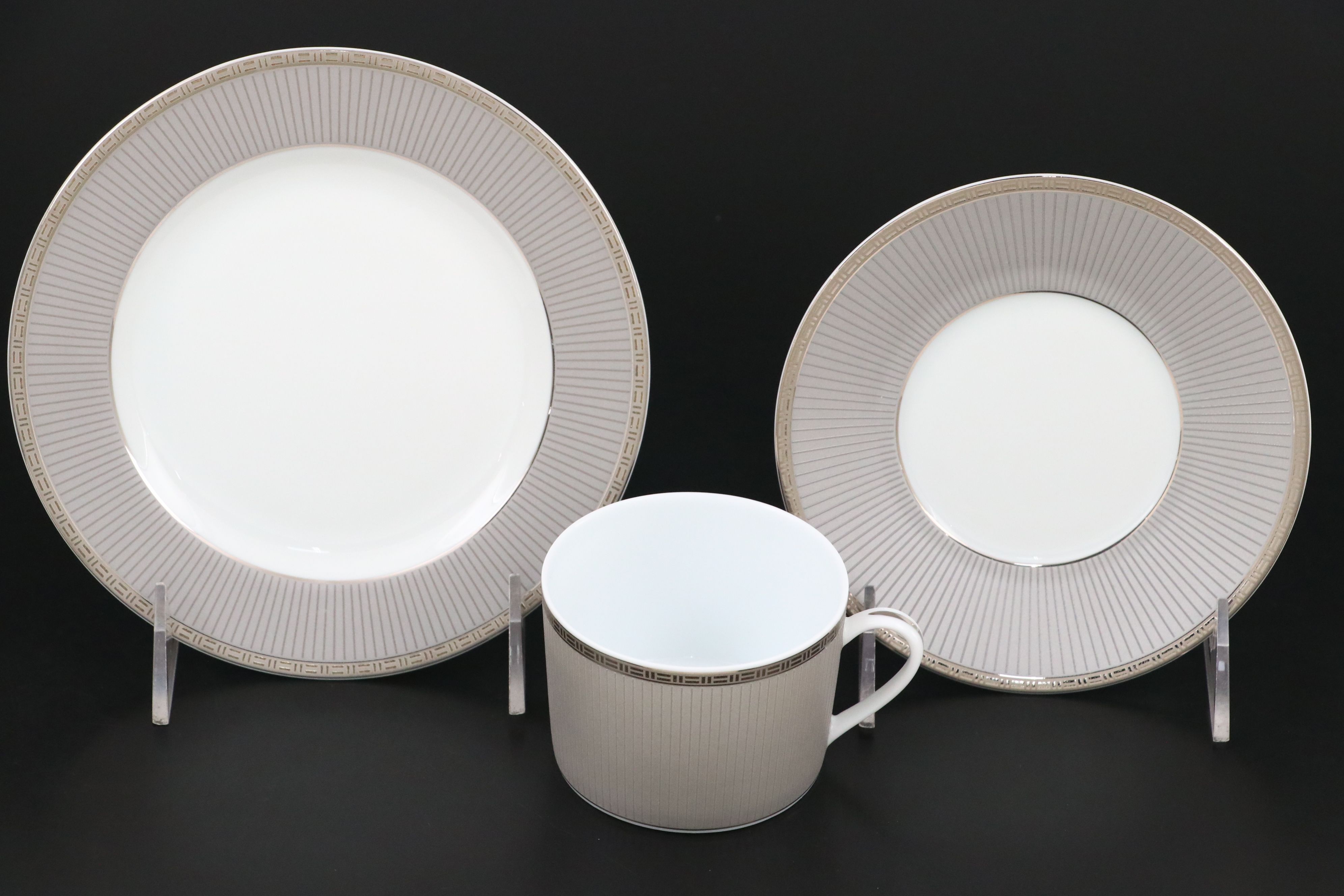 Christofle "Metropolis" Dinnerware Service for Eight