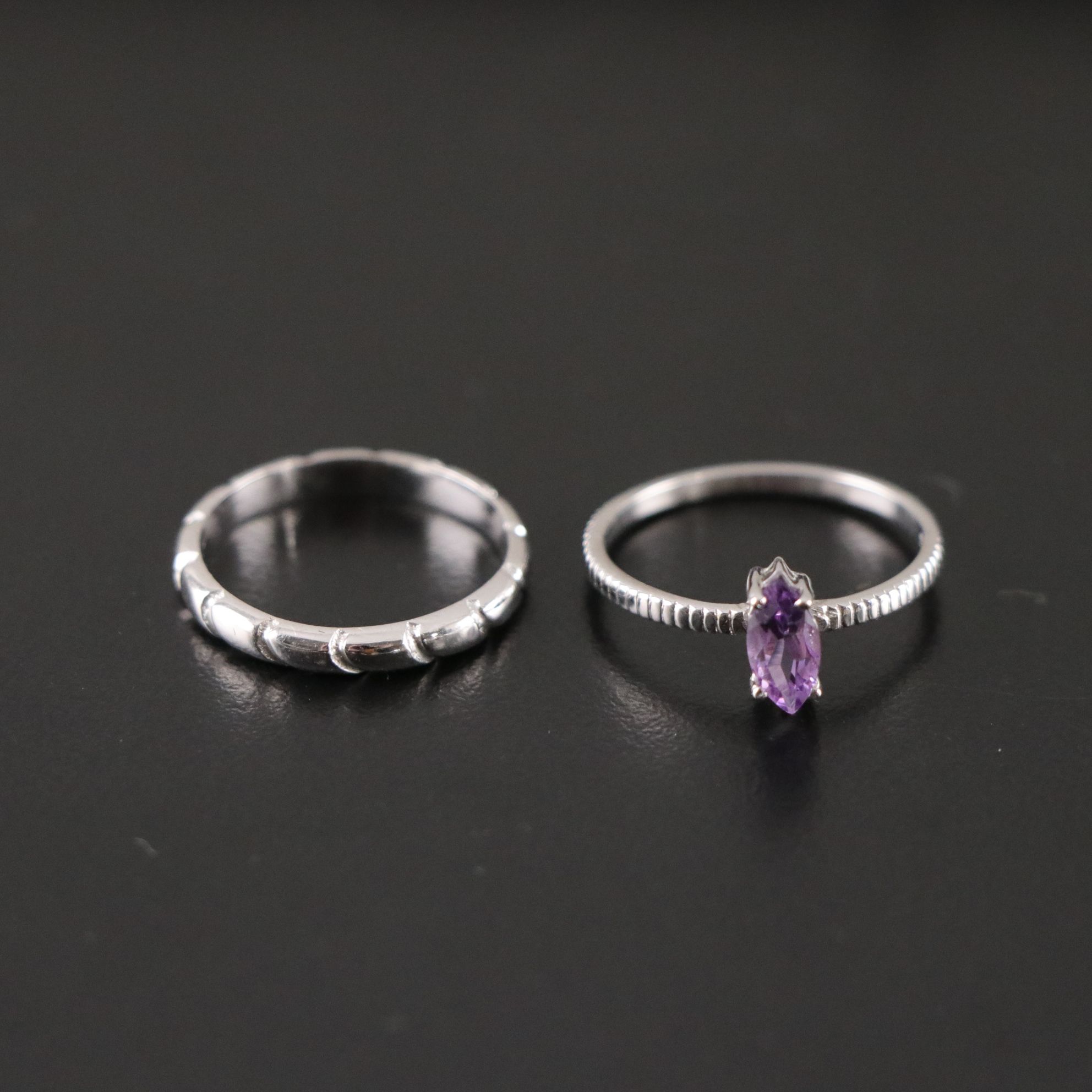 14 Assorted Sterling Silver Rings, Necklaces and Earrings