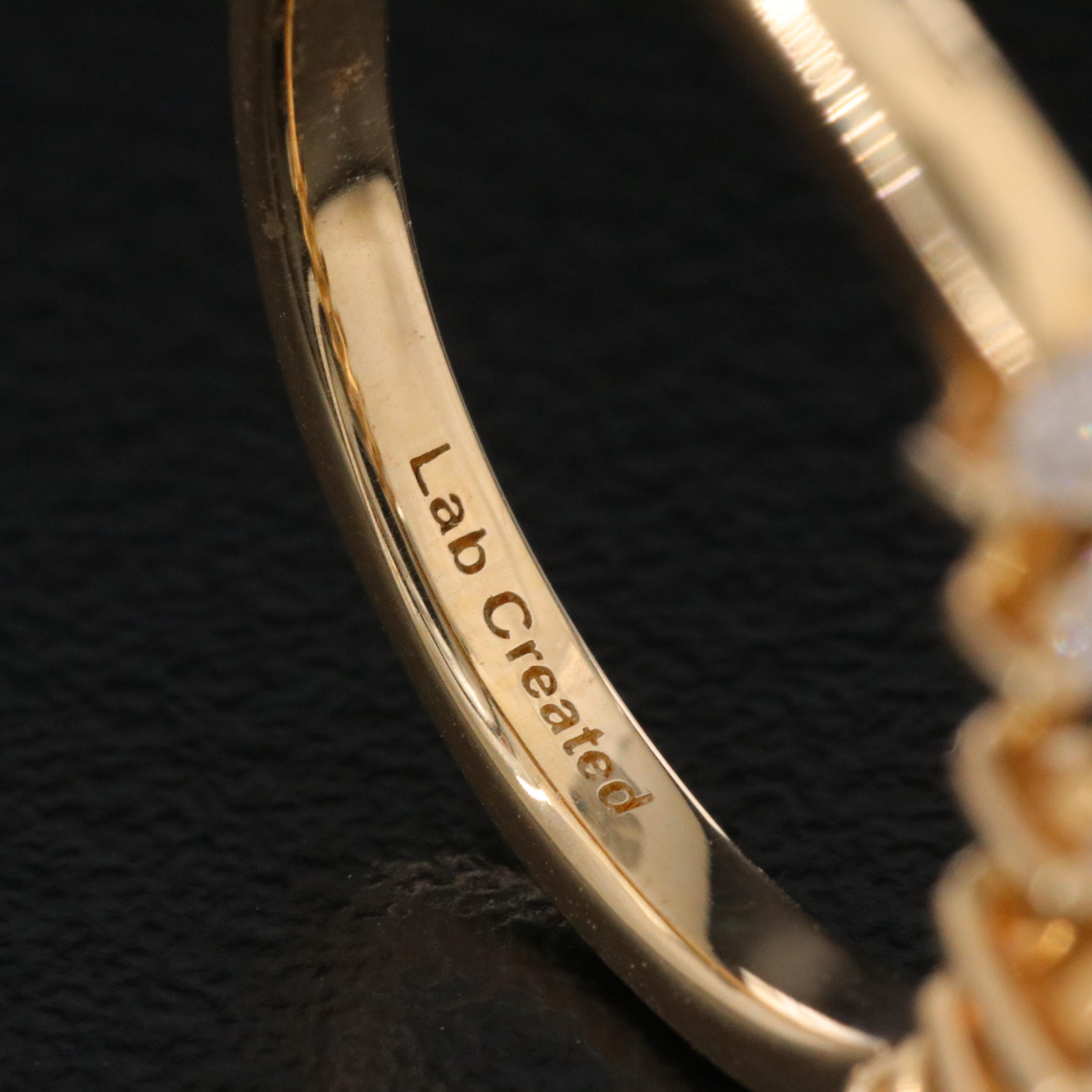 14K 1.00 CTW Lab Grown Diamond Ring