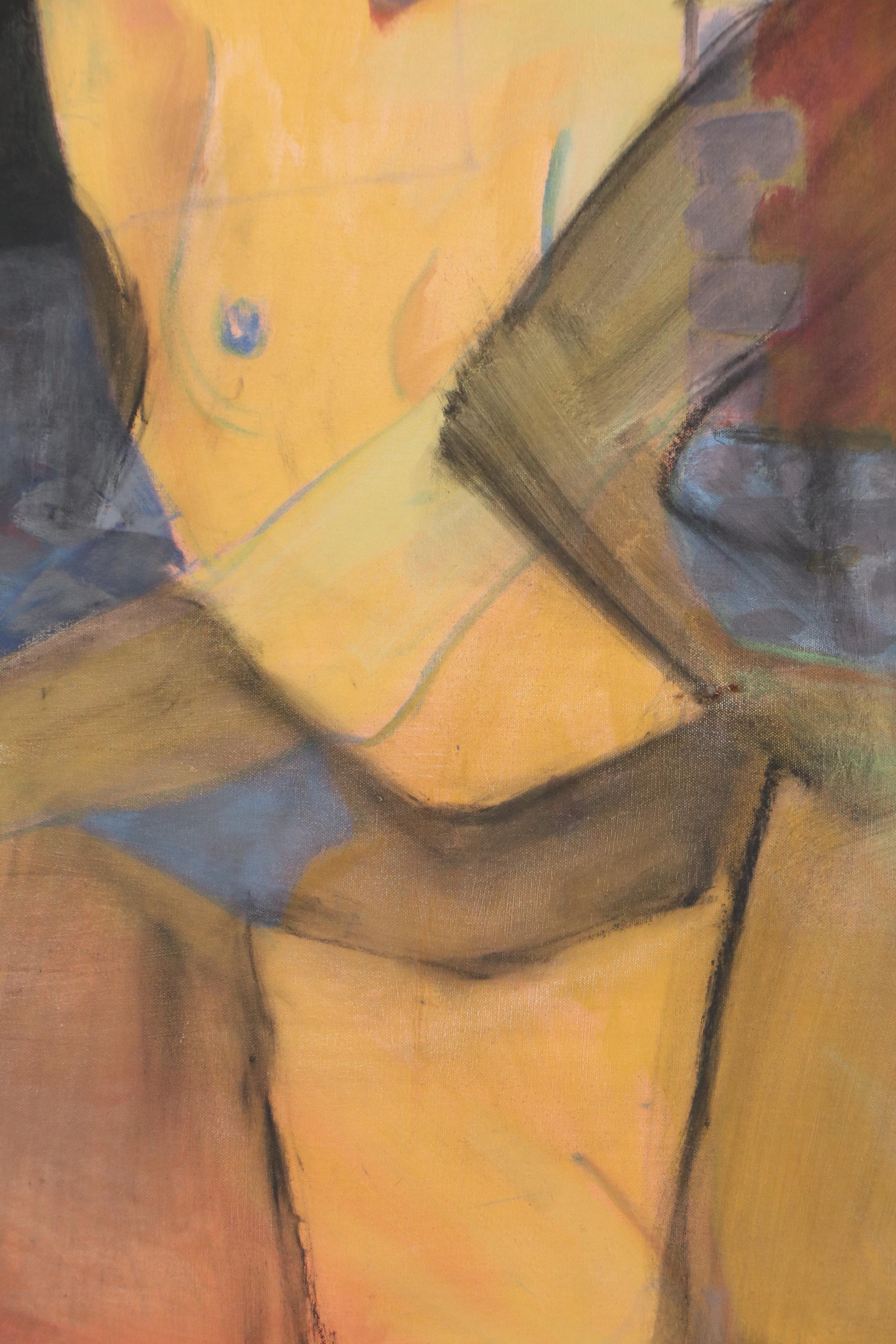 Victoria Jensen Figurative Oil Painting "In the Shadows"