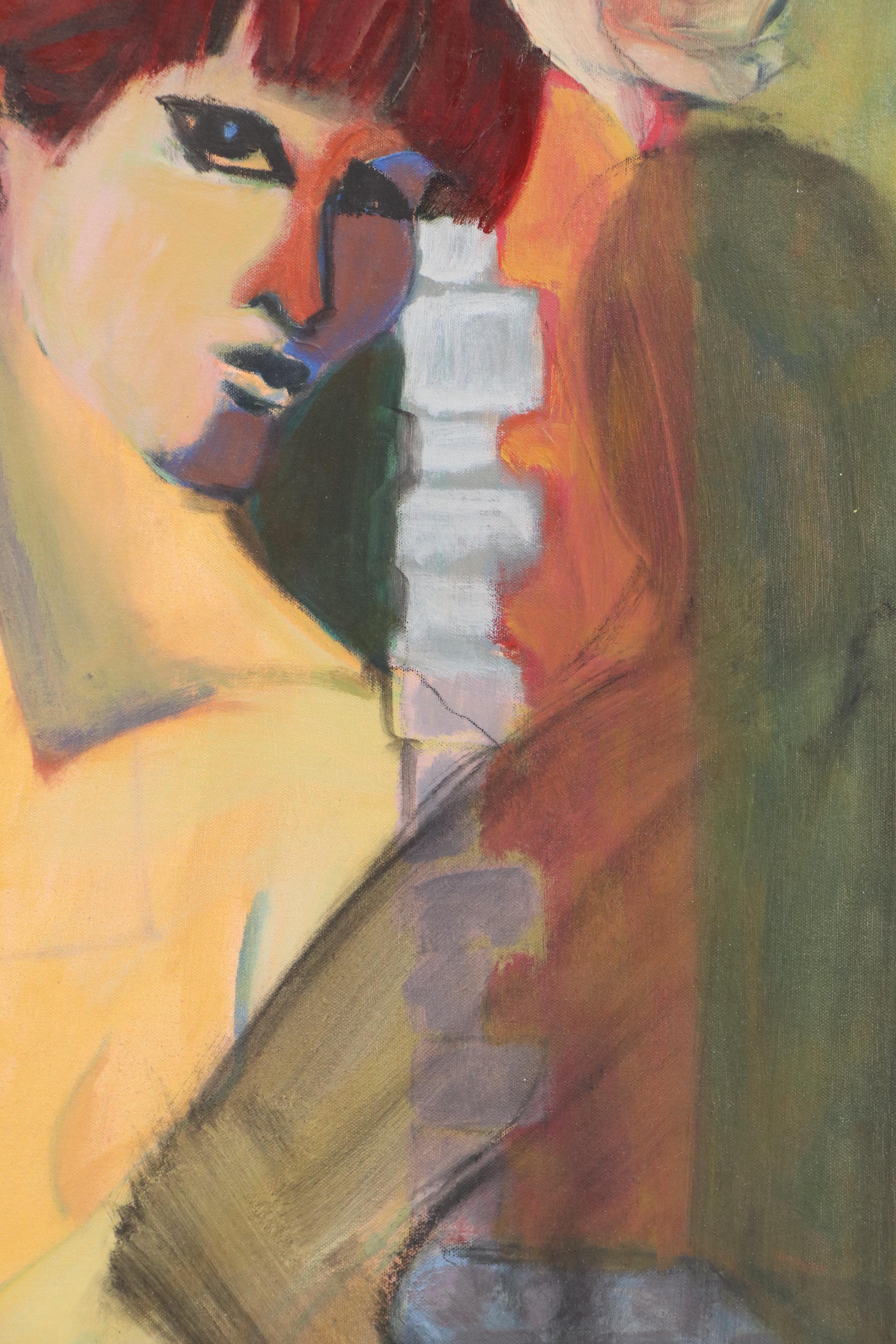 Victoria Jensen Figurative Oil Painting "In the Shadows"