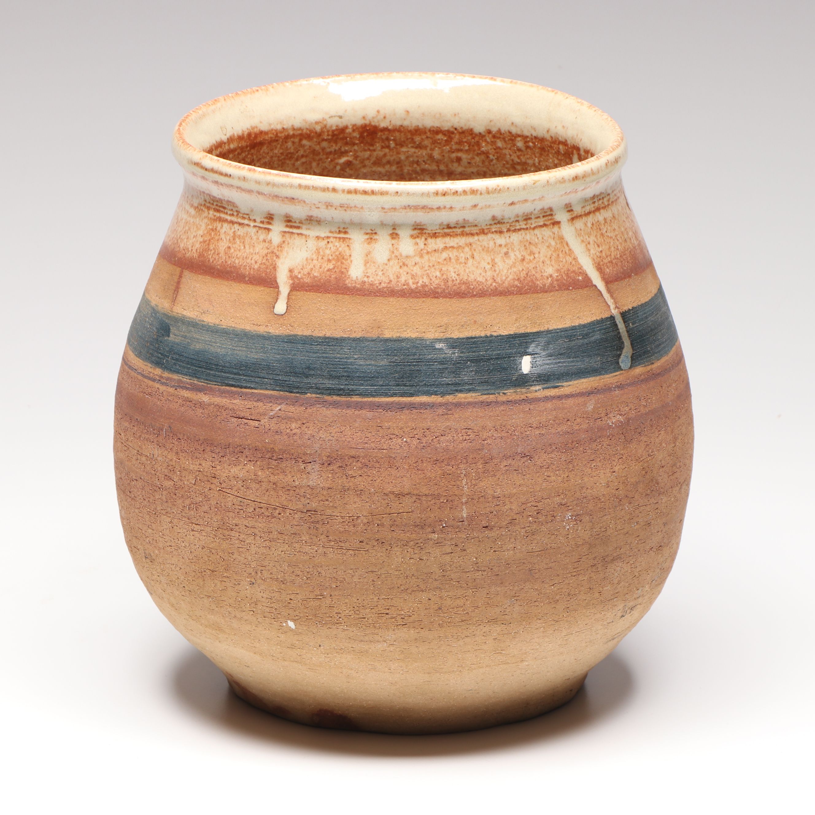 William Lutz Handcrafted Stoneware Planters