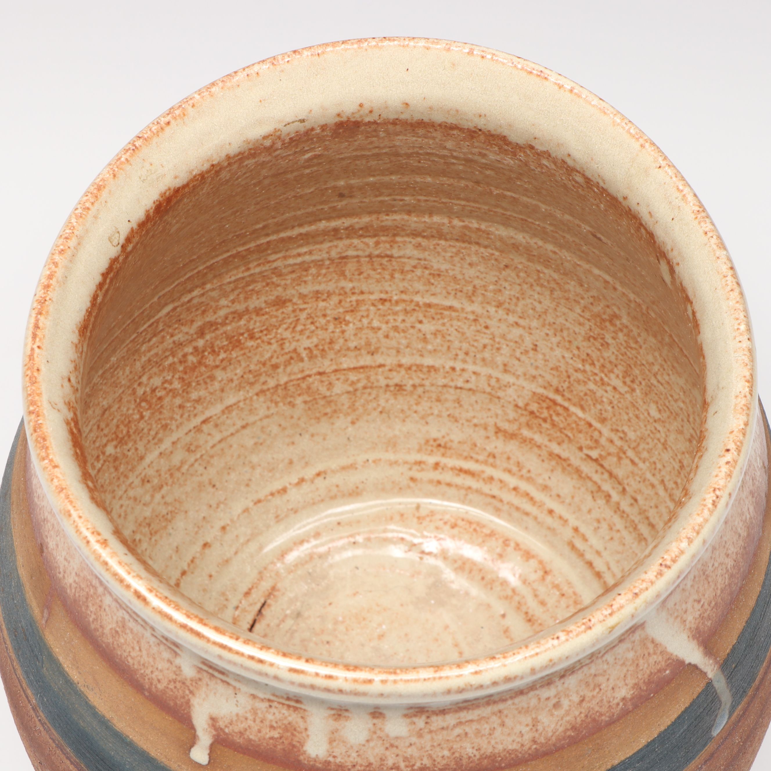 William Lutz Handcrafted Stoneware Planters