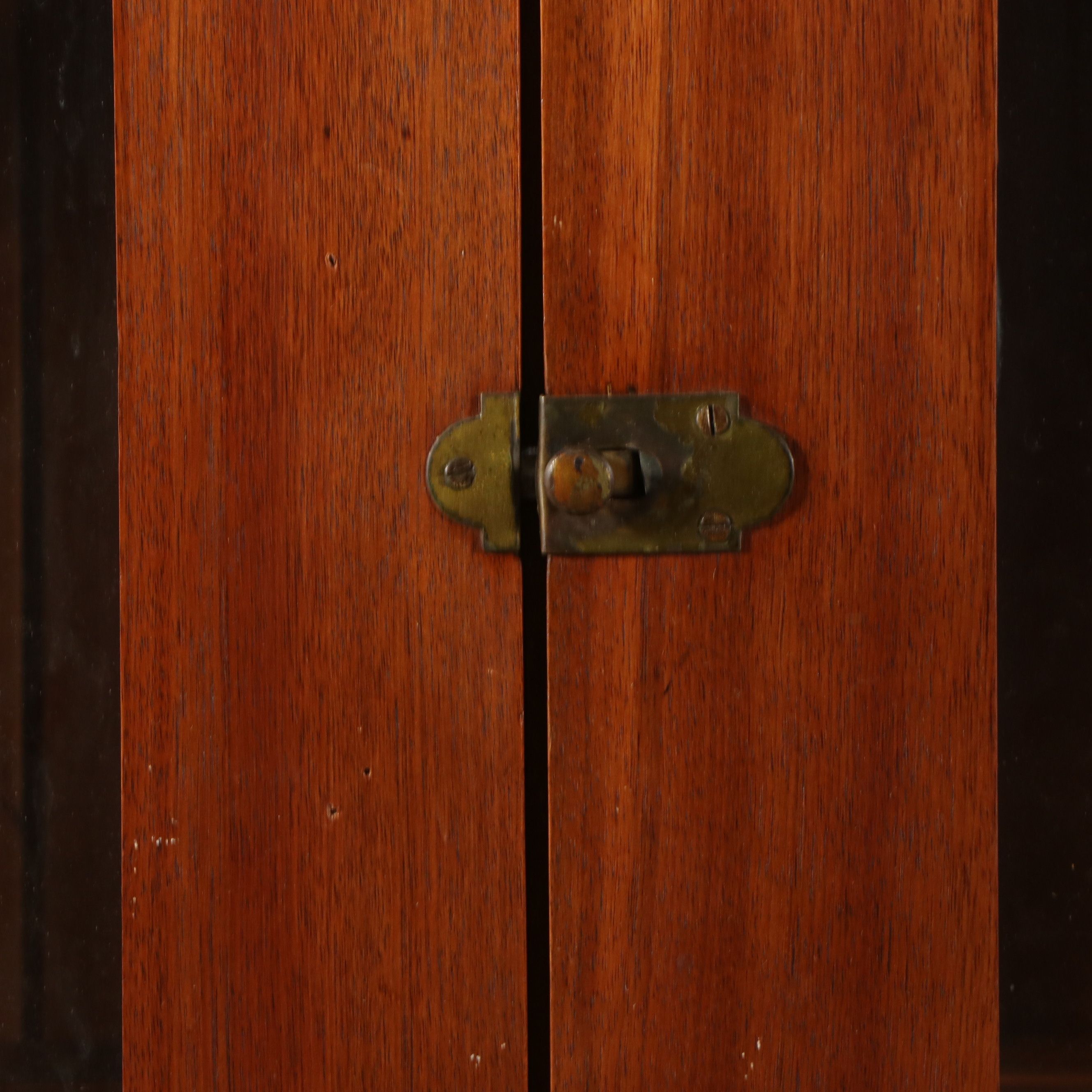 American Primitive Style Cherry Step Back Hutch, Late 19th/Early 20th Century