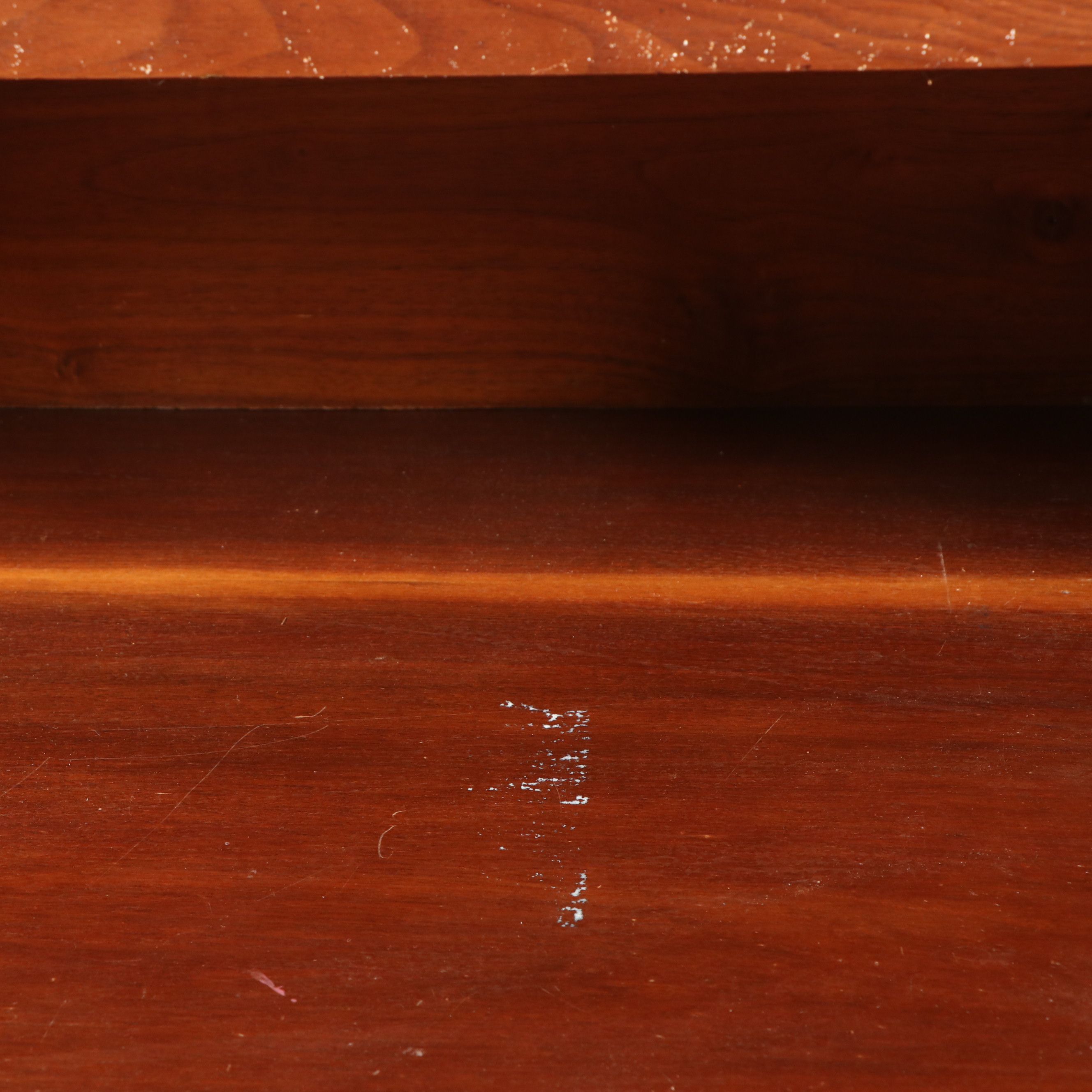 American Primitive Style Cherry Step Back Hutch, Late 19th/Early 20th Century