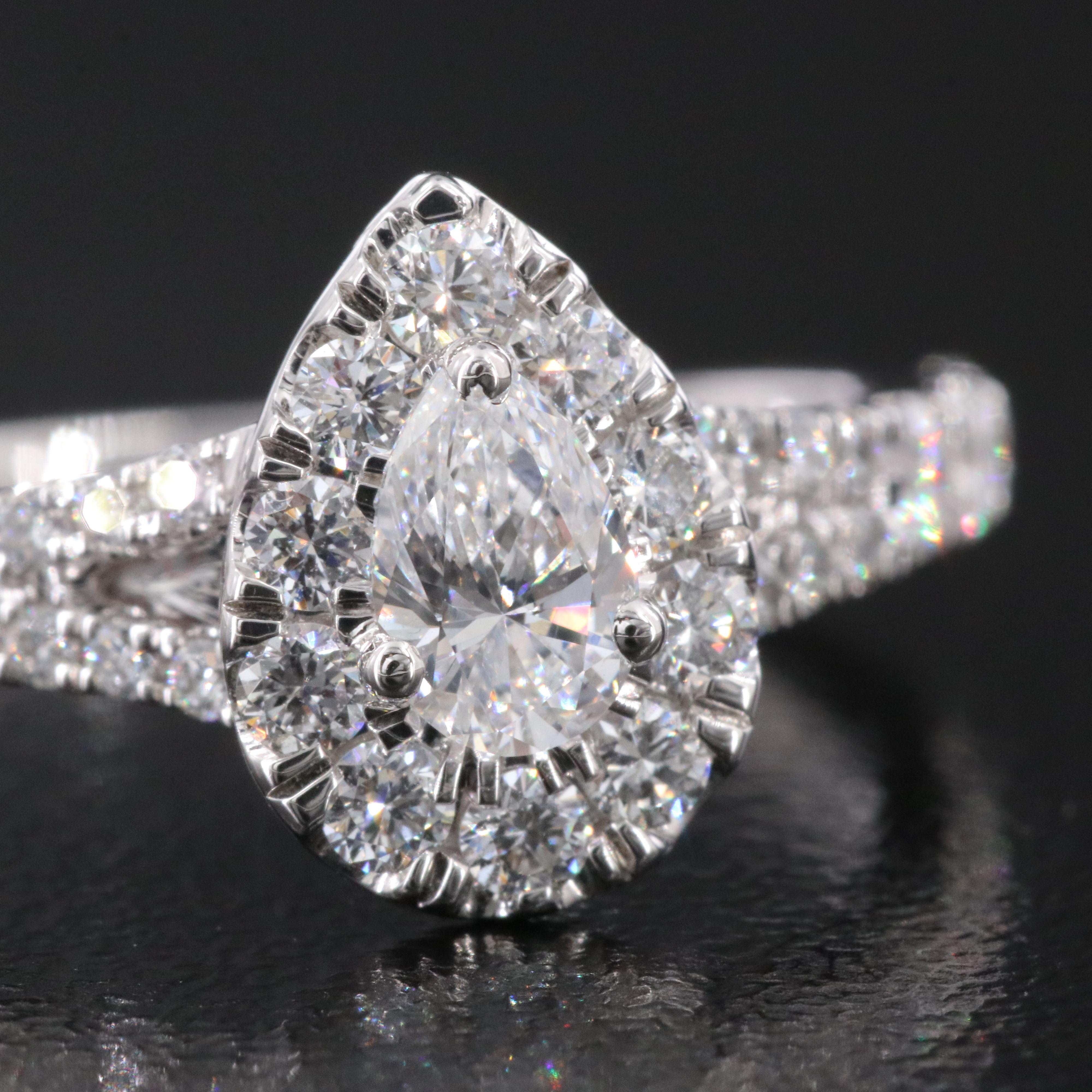 14K 1.05 CTW Lab Grown Diamond Ring