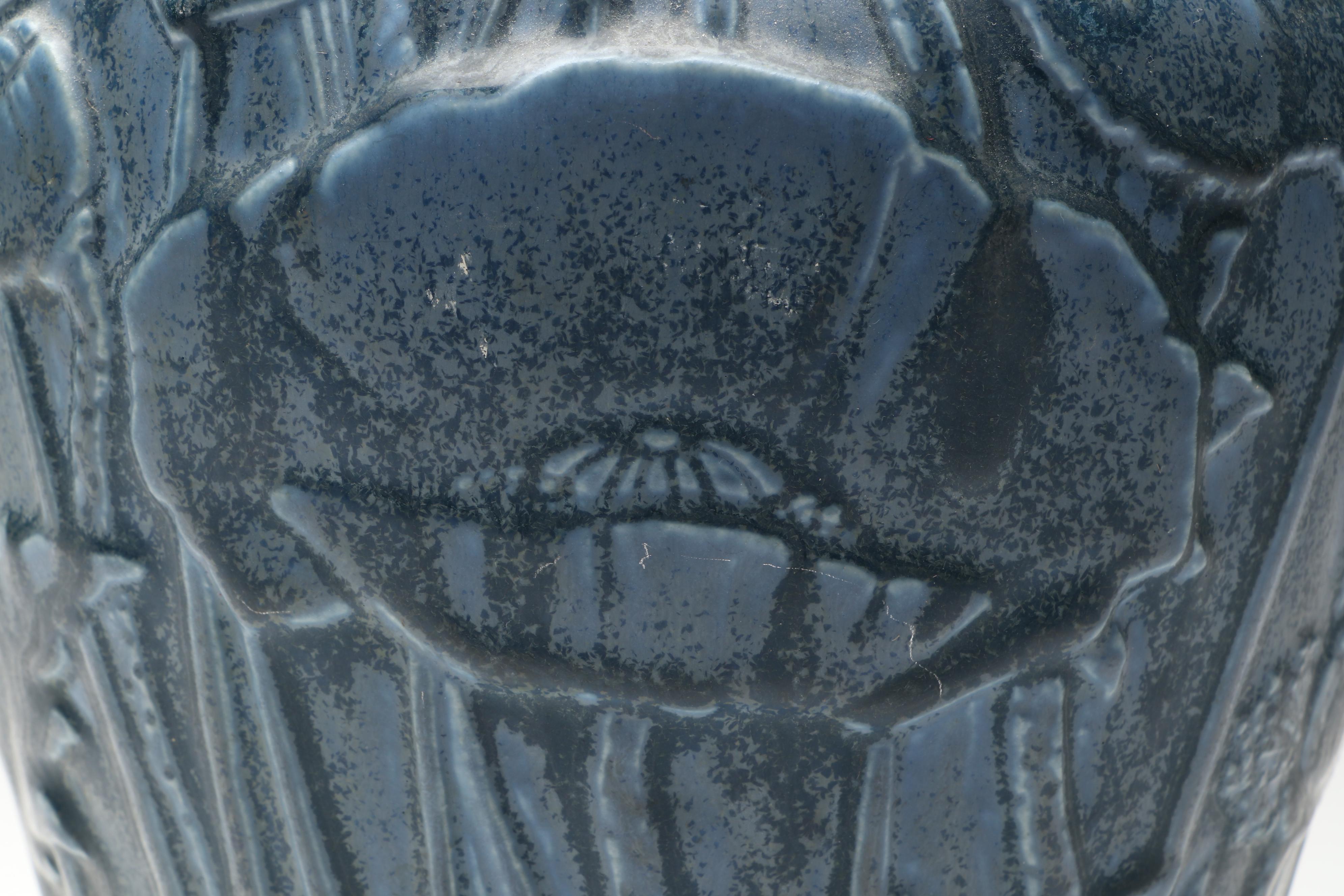 Rookwood Pottery Arts and Crafts Style Blue Ceramic Vase, 1930