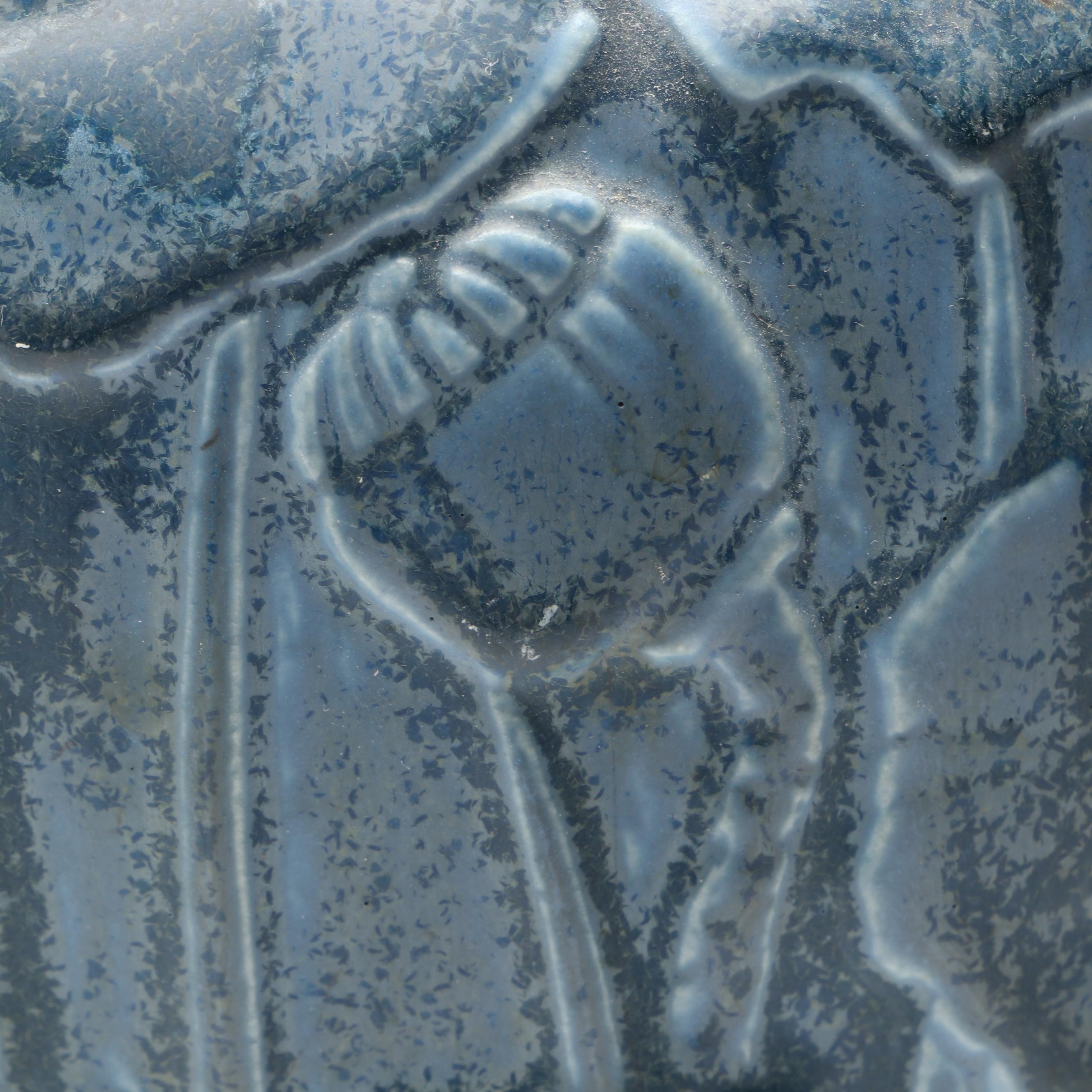 Rookwood Pottery Arts and Crafts Style Blue Ceramic Vase, 1930