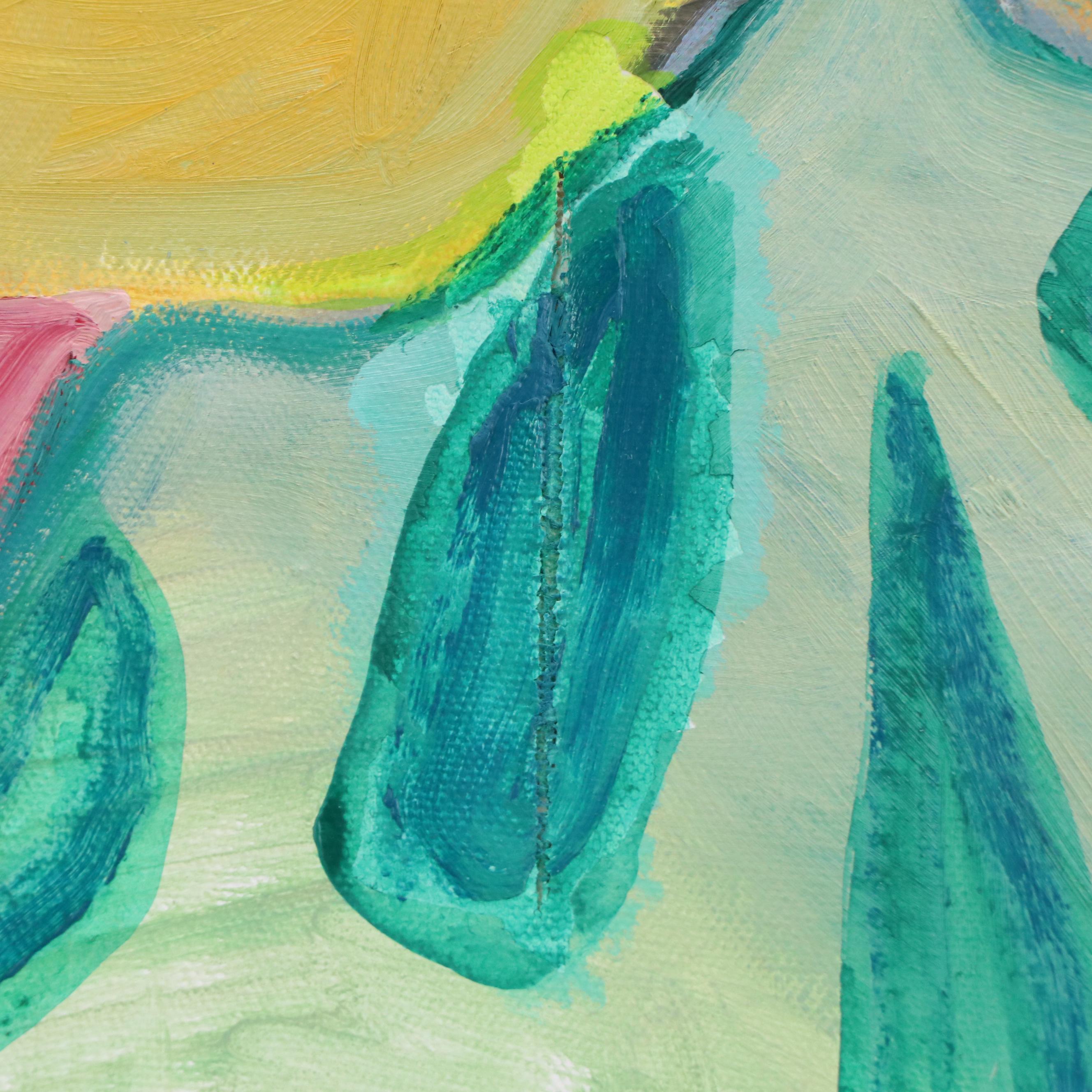 Abstract Non-Objective Oil Painting