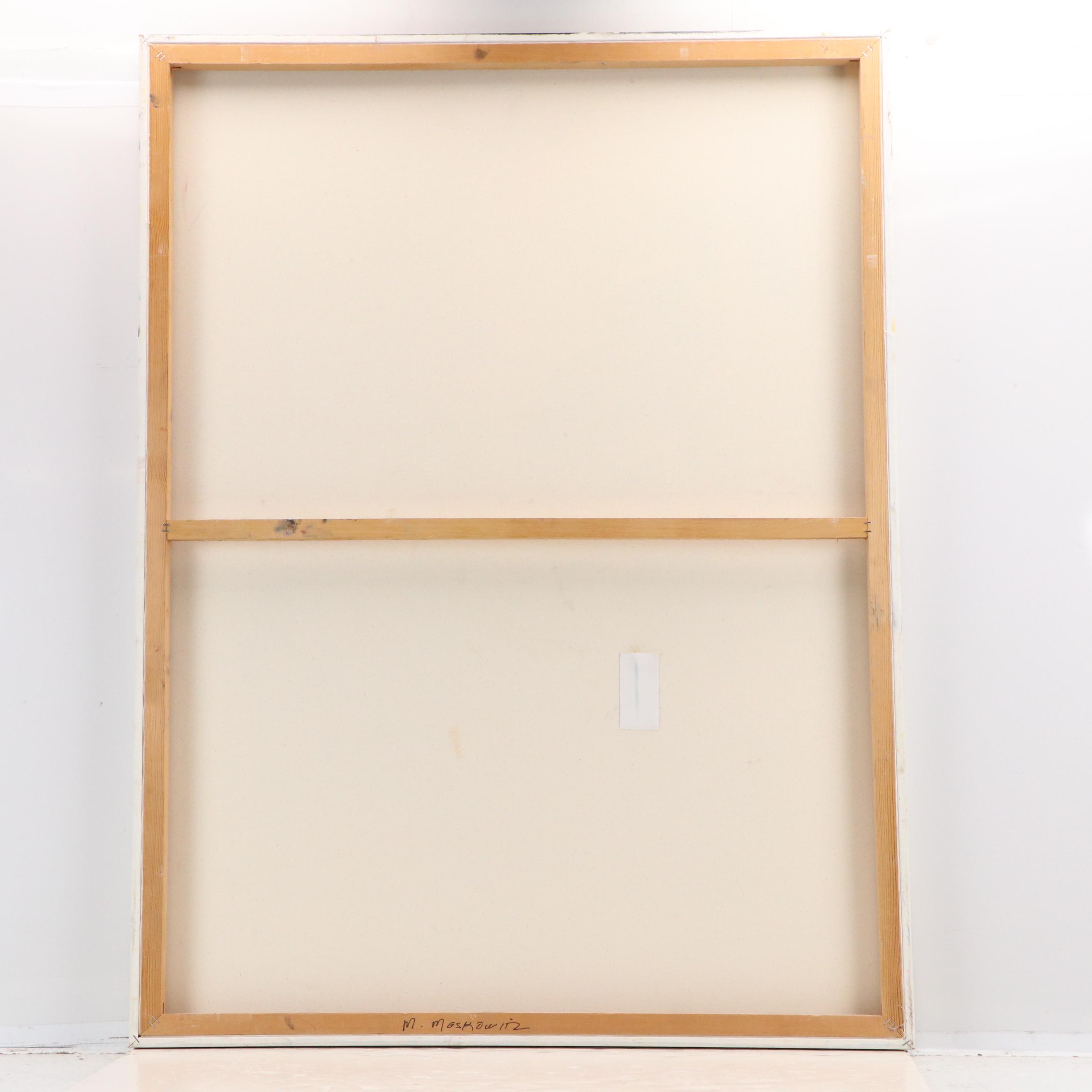 Abstract Non-Objective Oil Painting