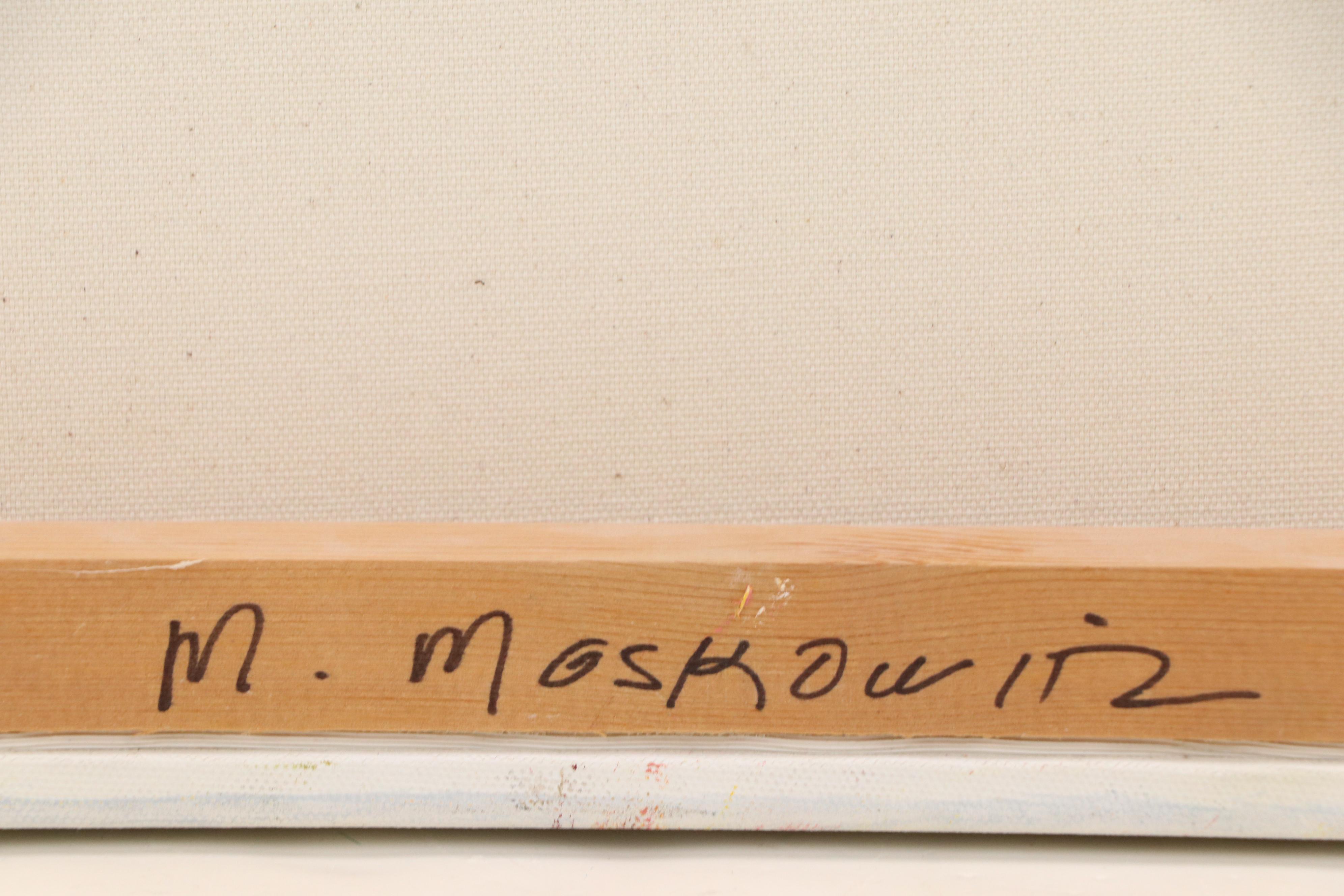 Abstract Non-Objective Oil Painting