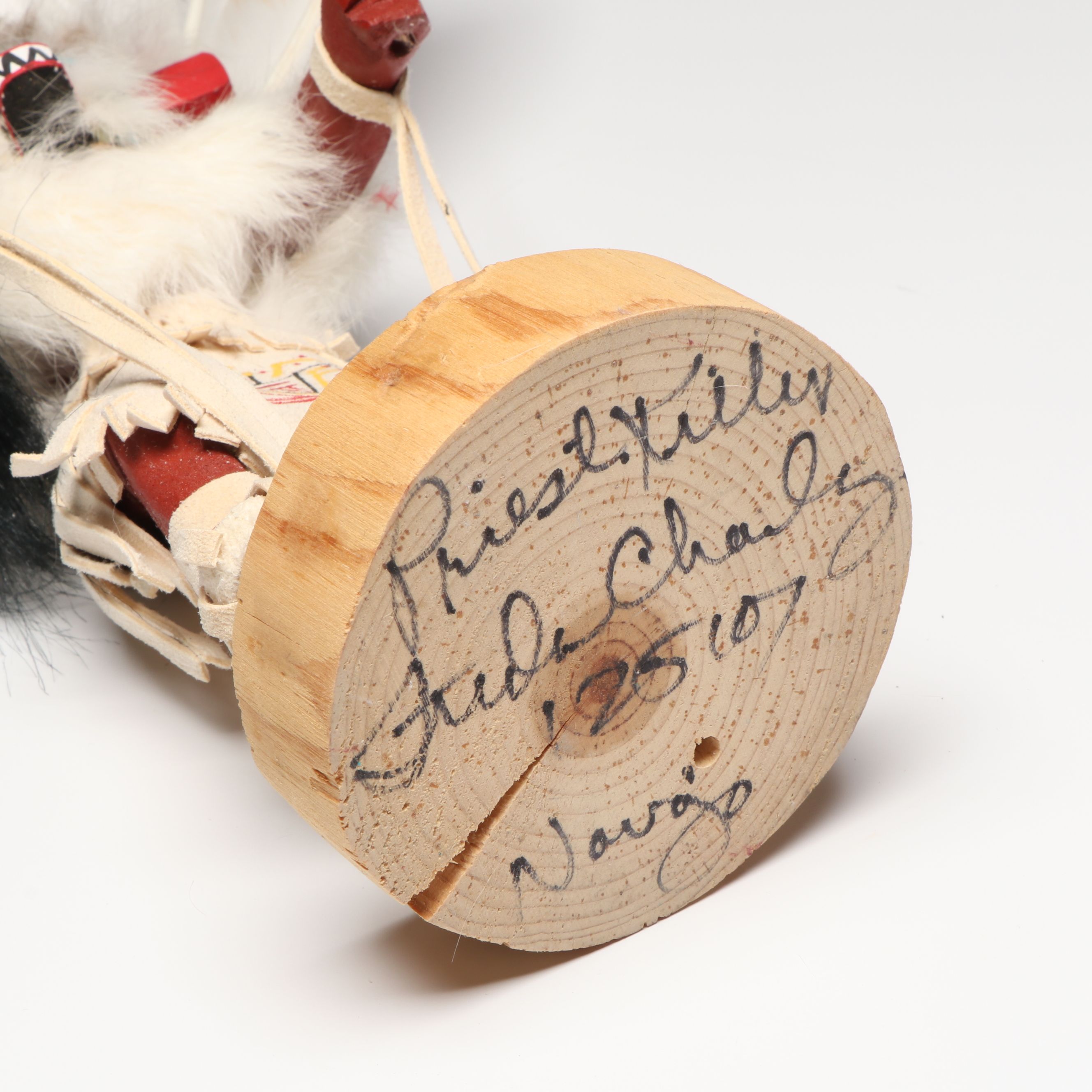 Freda Charly "Priest Killer" Navajo Handcrafted Kachina Doll
