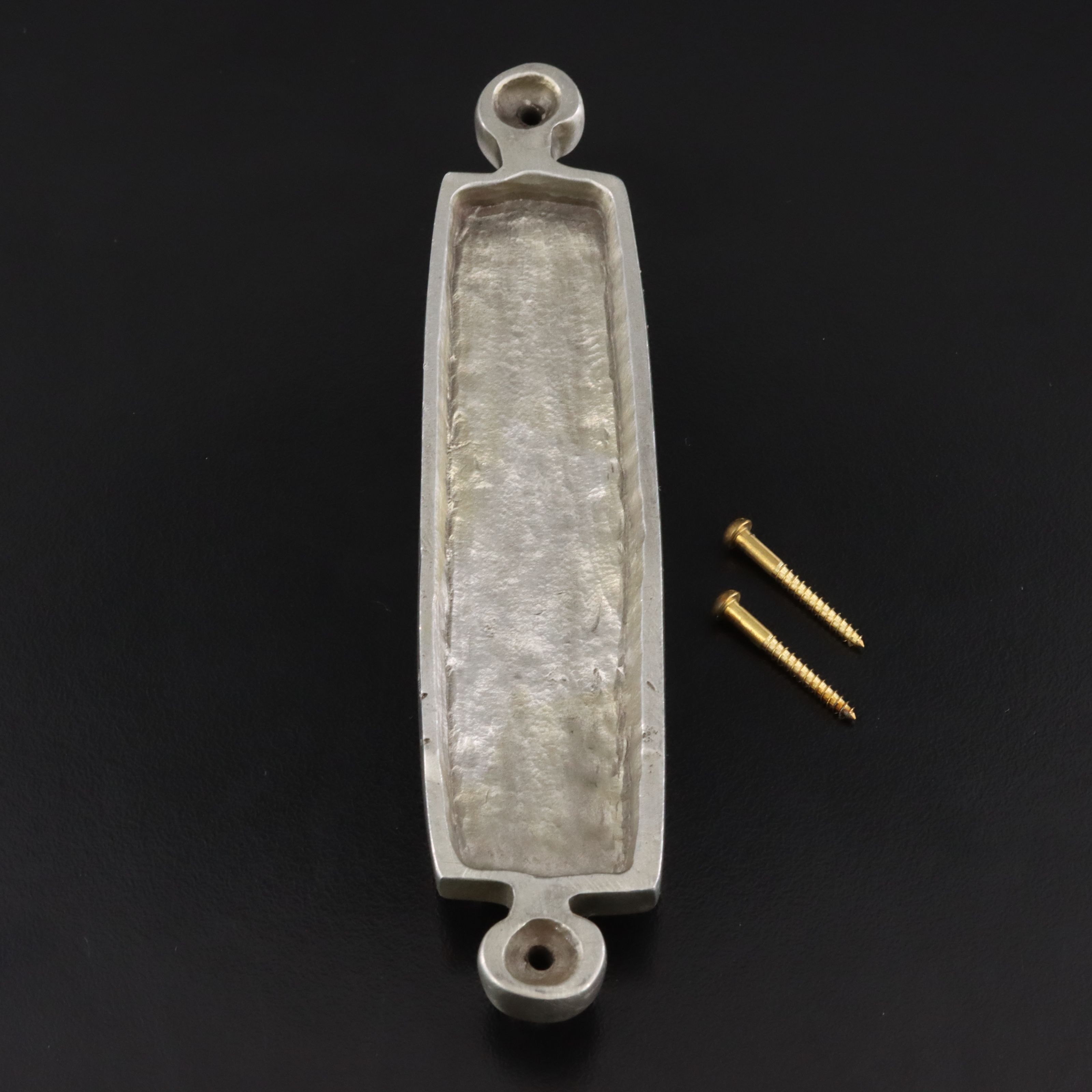 Emily Rosenfeld Modernist Style Pewter "Figure" Mezuzah