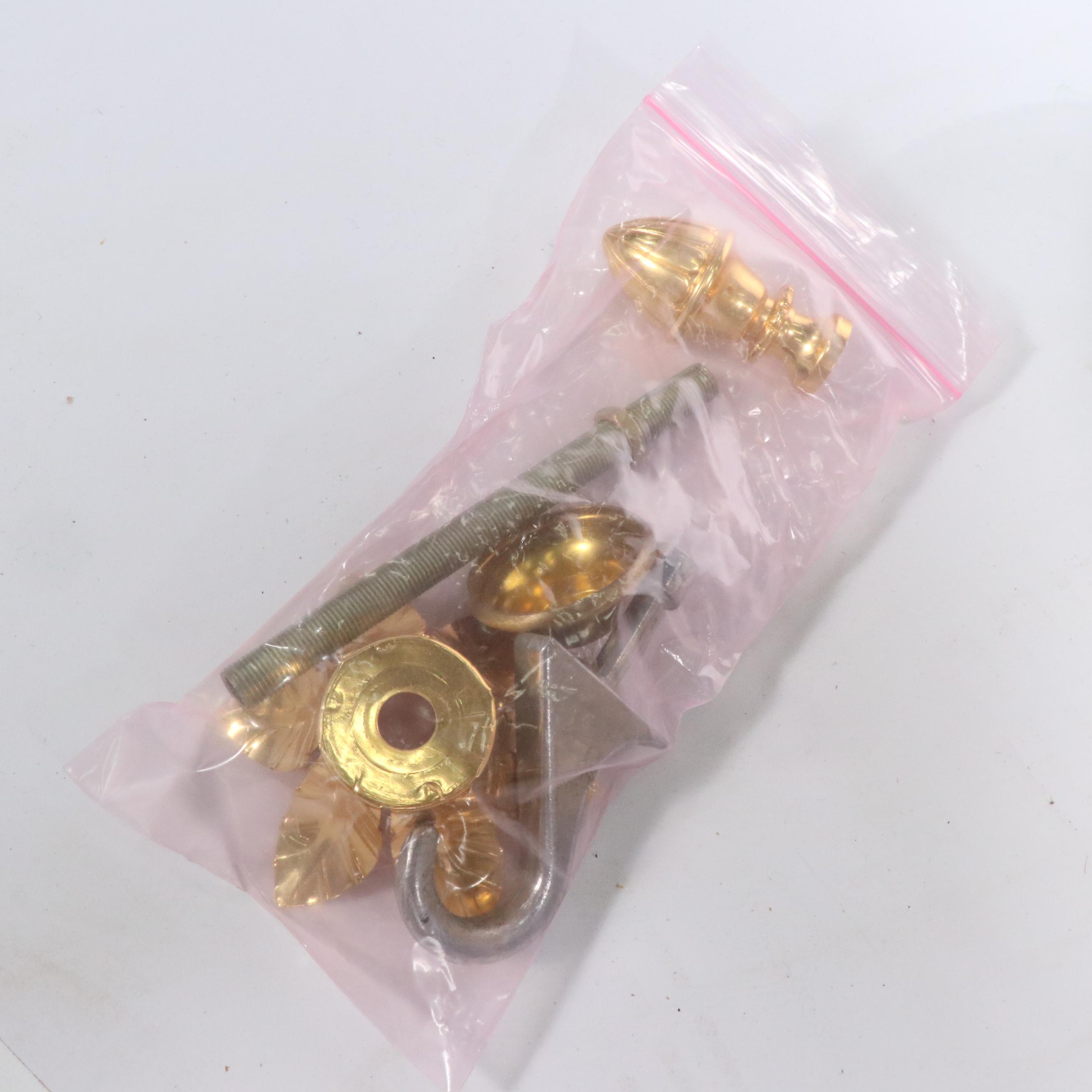 Italian F. Fabbian Ribbed Gilt Metal Double Tier Chandelier, Late 20th Century