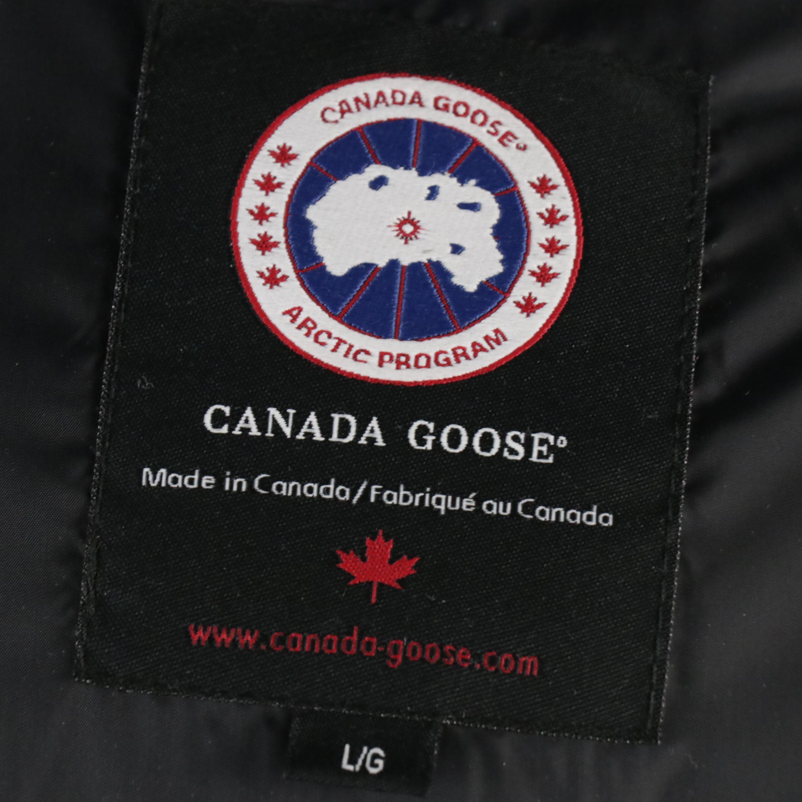 Men's Canada Goose "Freestyle" Red Quilted Cotton Blend Vest