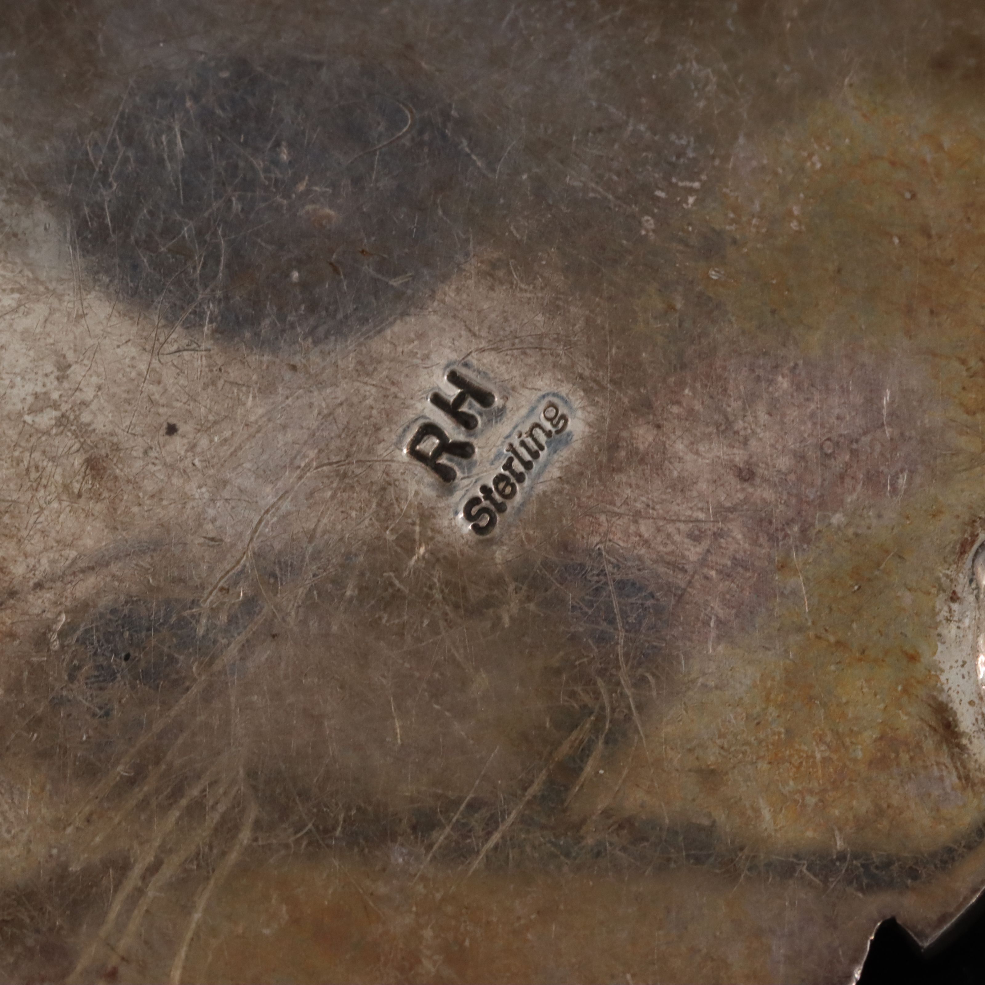 Southwestern Sterling Malachite Oversized Pendant